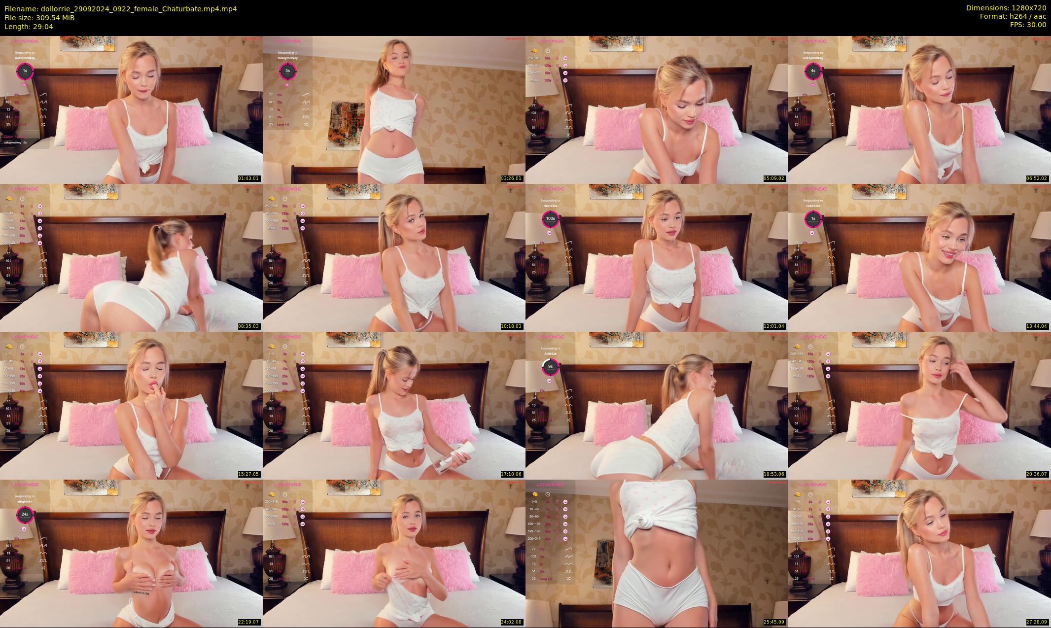dollorrie — 30 minute Chaturbate couple cam show recording, 720p, Sep 29, 2024