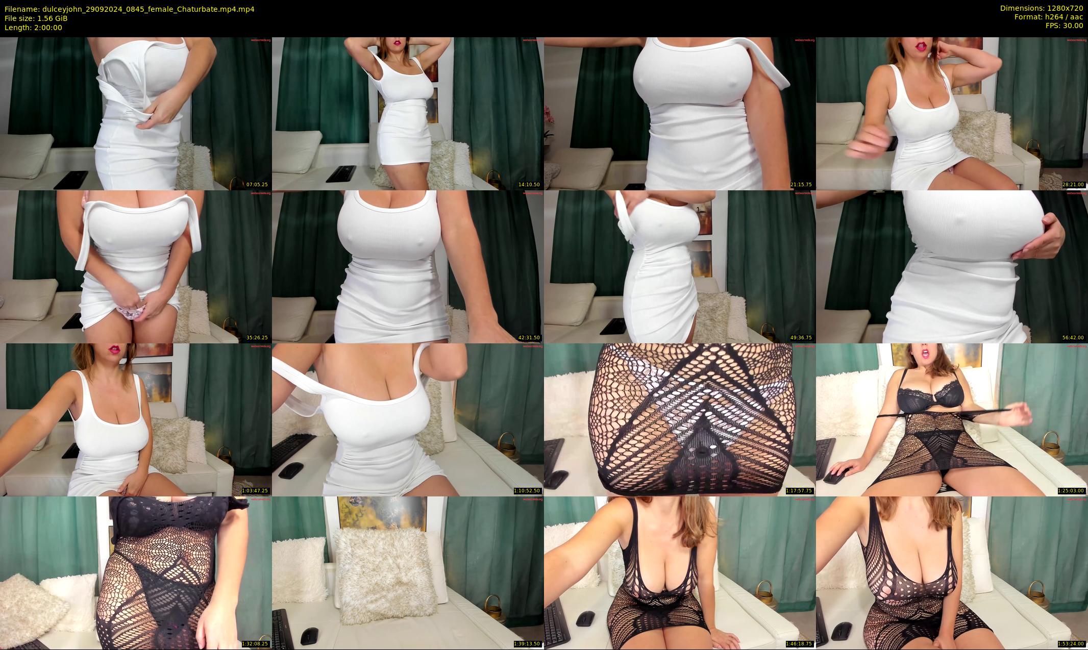 dulceyjohn — 120 minute Chaturbate female cam show recording, 720p, Sep 29, 2024