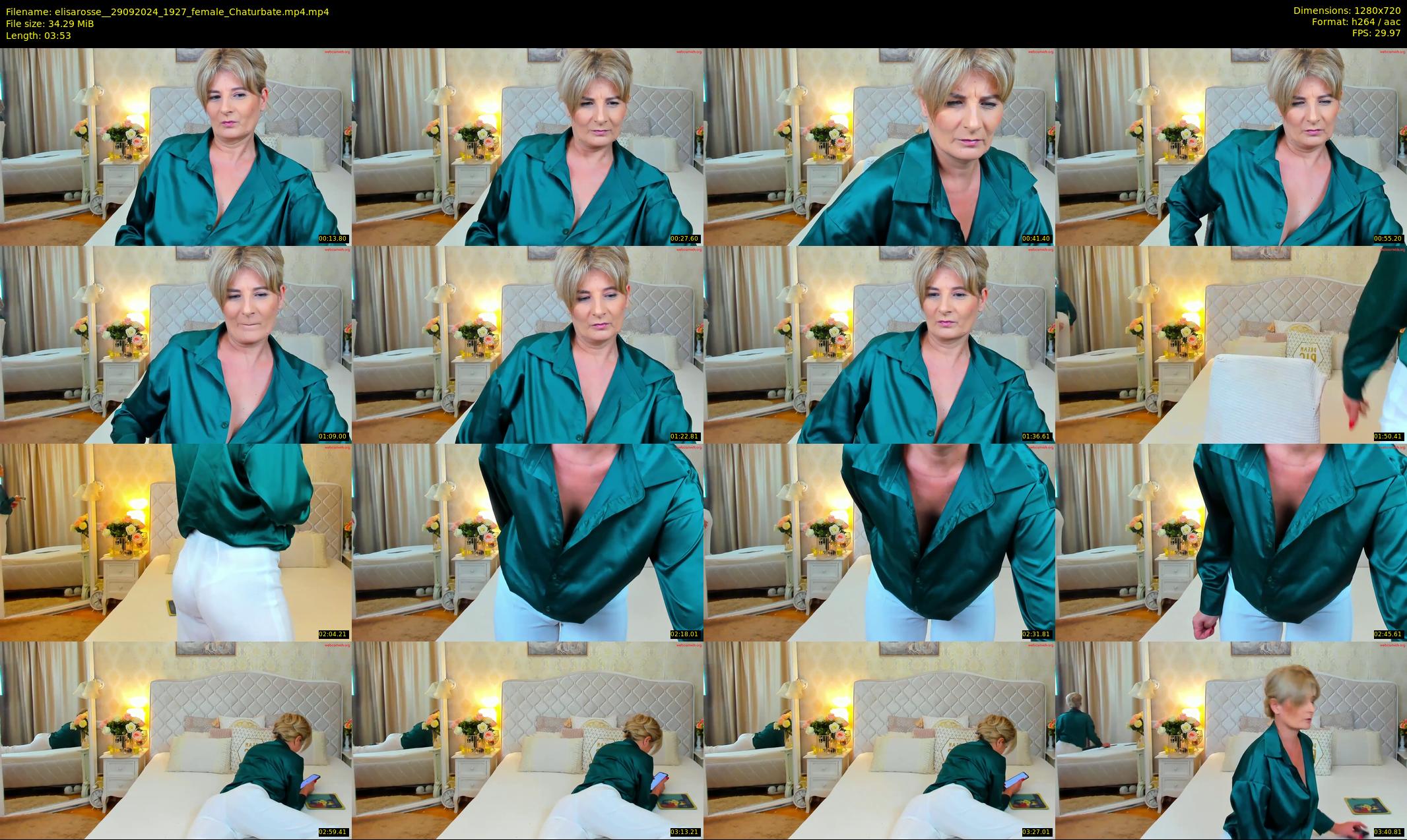 elisarosse_ — 4 minute Chaturbate female cam show recording, 720p, Sep 29, 2024