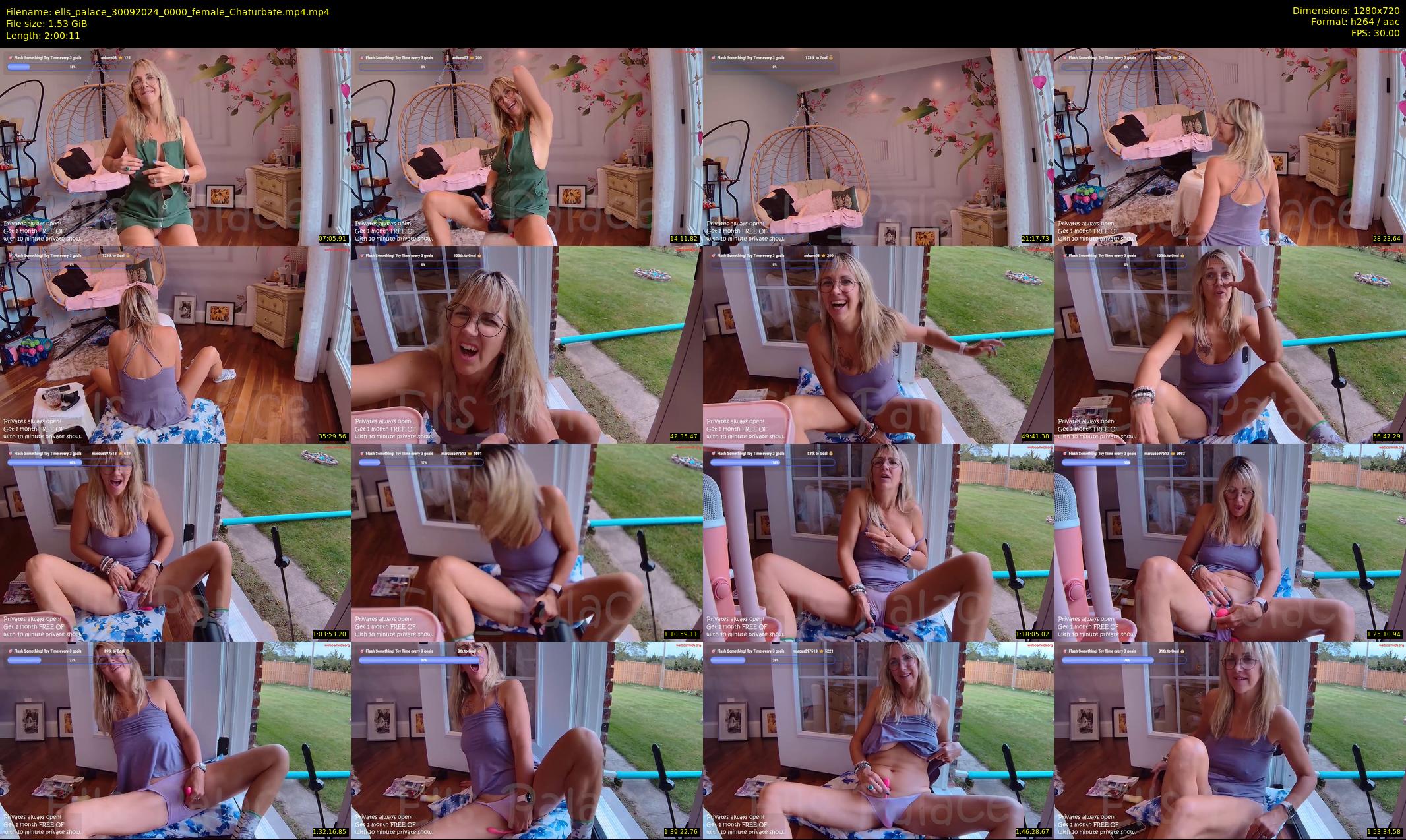 ells_palace — 121 minute Chaturbate female cam show recording, 720p, Sep 30, 2024