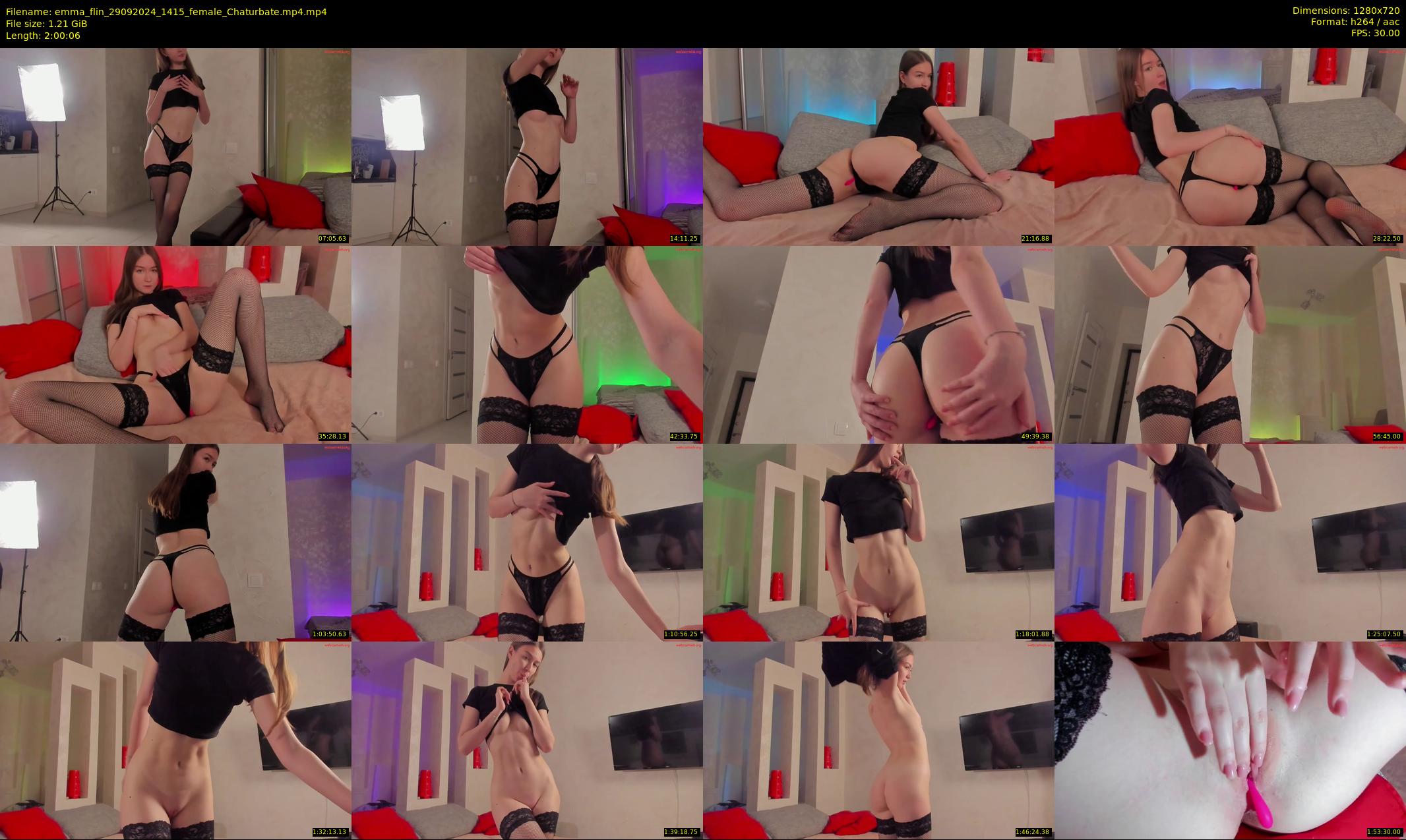 emma_flin — 121 minute Chaturbate female cam show recording, 720p, Sep 29, 2024