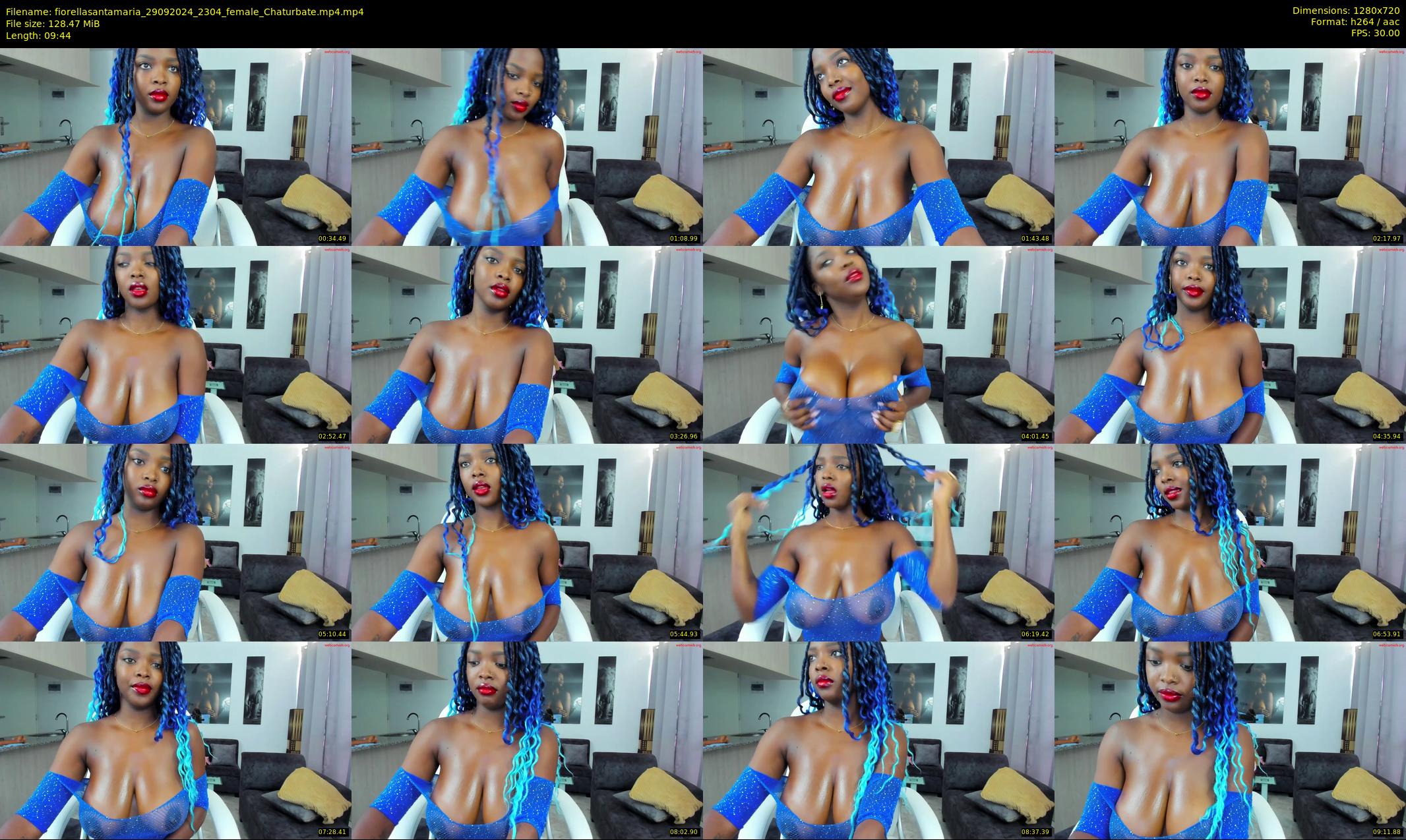 fiorellasantamaria — 10 minute Chaturbate female cam show recording, 720p, Sep 29, 2024