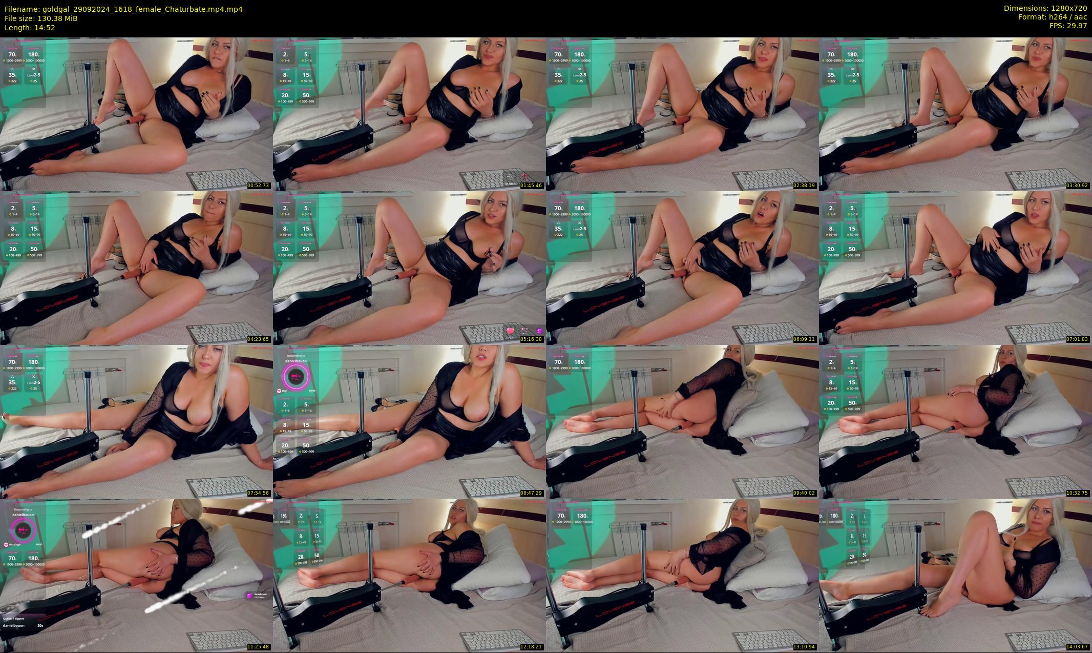 goldgal — 15 minute Chaturbate female cam show recording, 720p, Sep 29, 2024