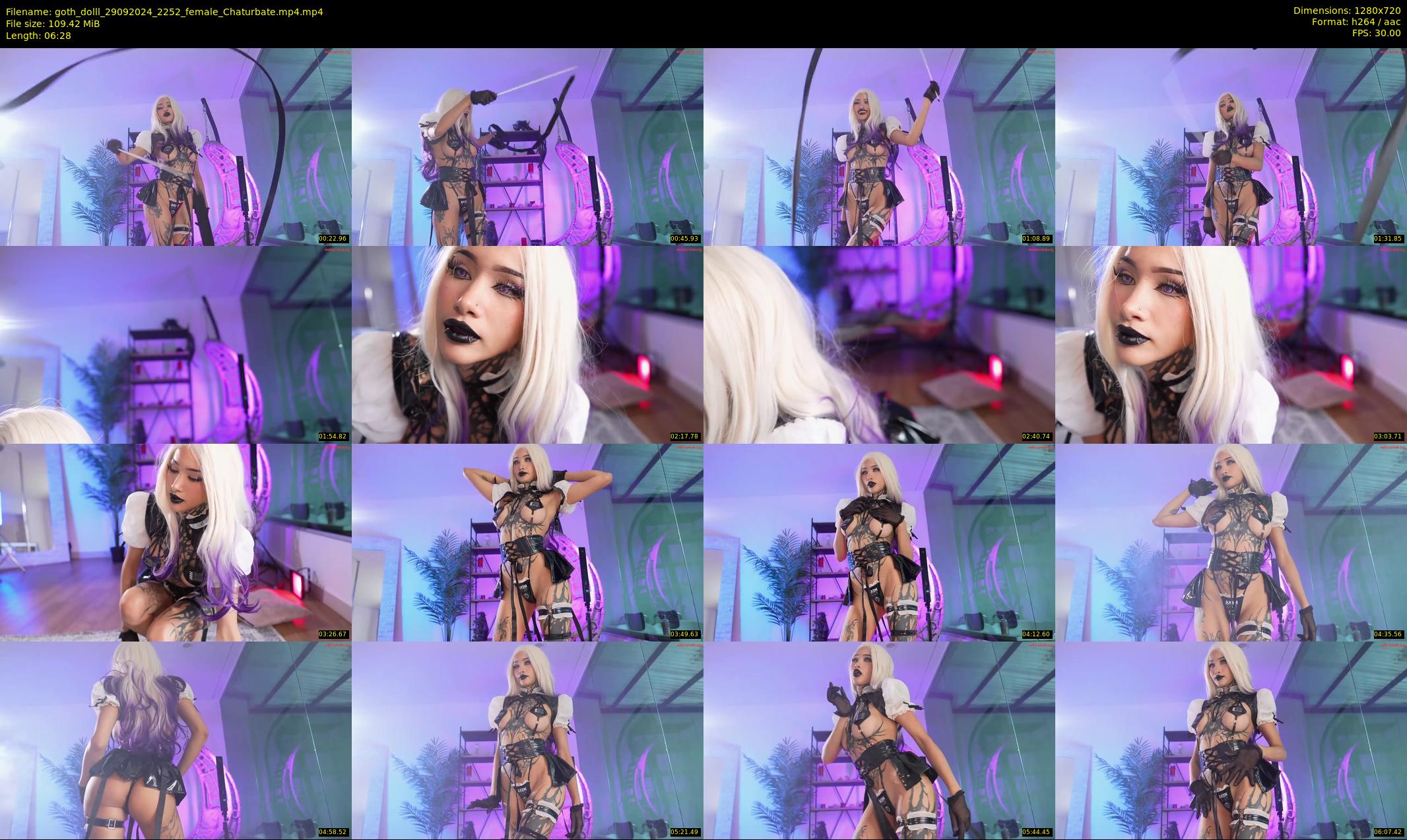 goth_dolll — 7 minute Chaturbate female cam show recording, 720p, Sep 29, 2024