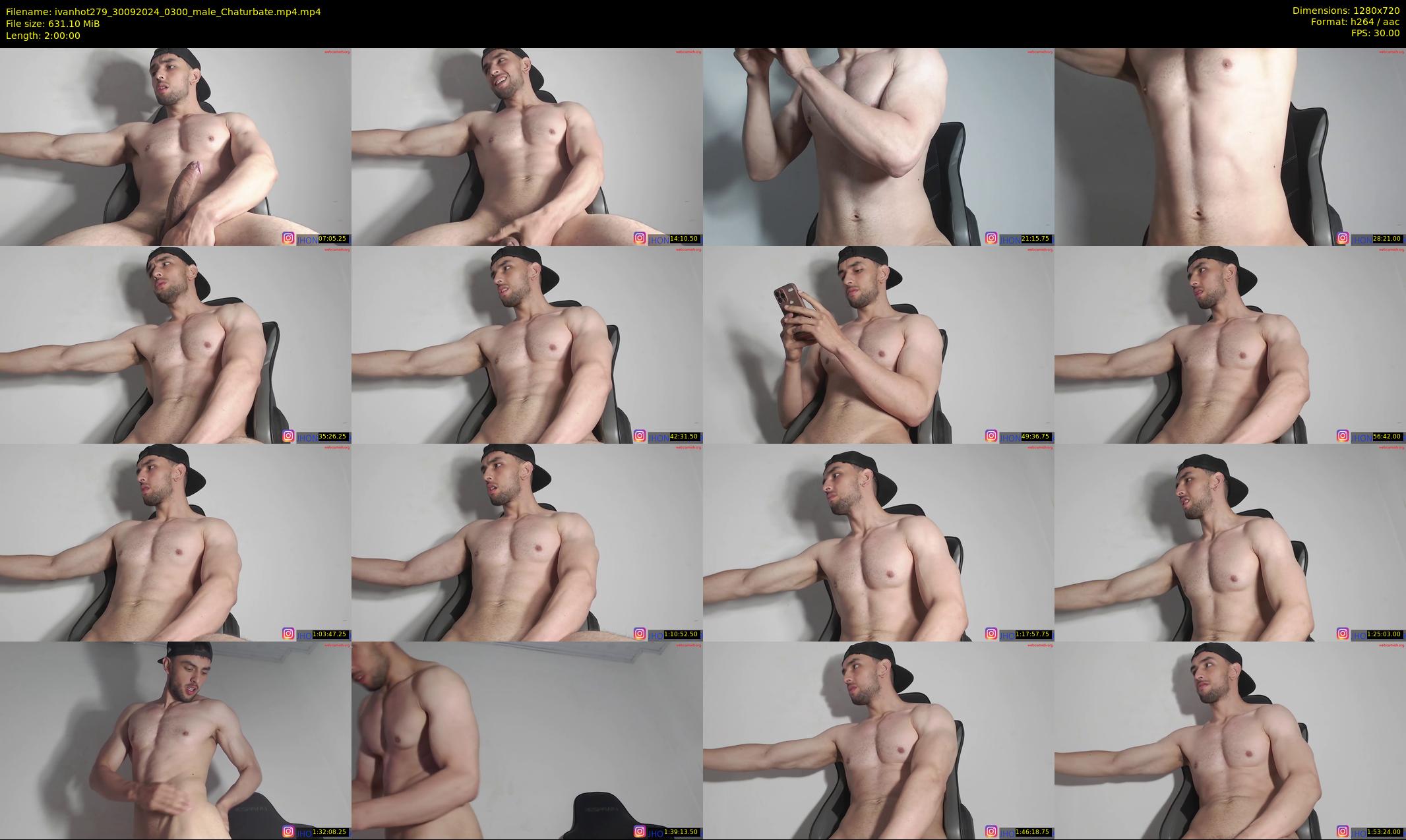 ivanhot279 — 120 minute Chaturbate male cam show recording, 720p, Sep 30, 2024