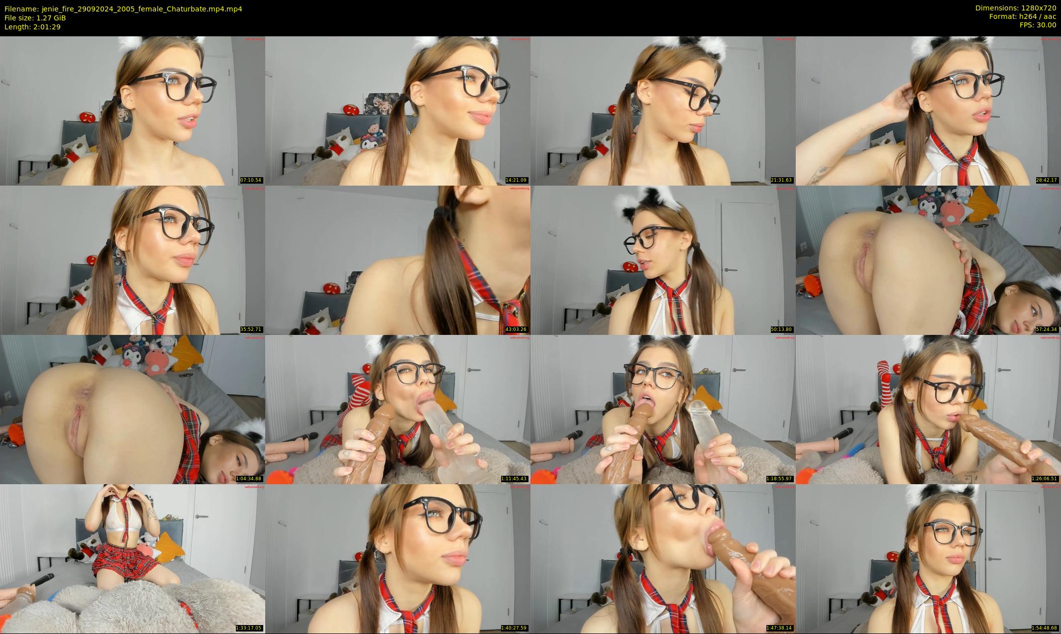 jenie_fire — 122 minute Chaturbate female cam show recording, 720p, Sep 29, 2024