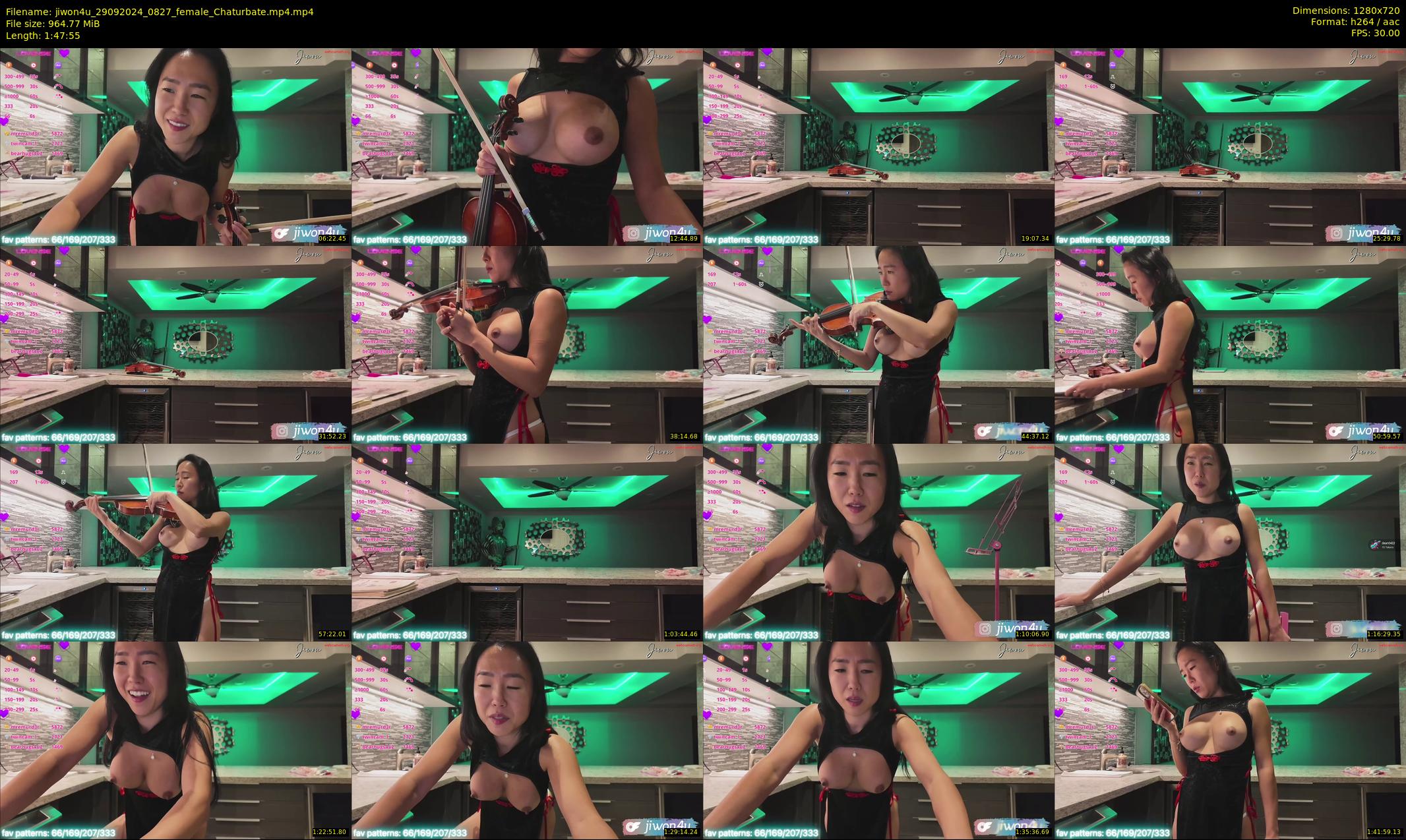 jiwon4u — 108 minute Chaturbate female cam show recording, 720p, Sep 29, 2024