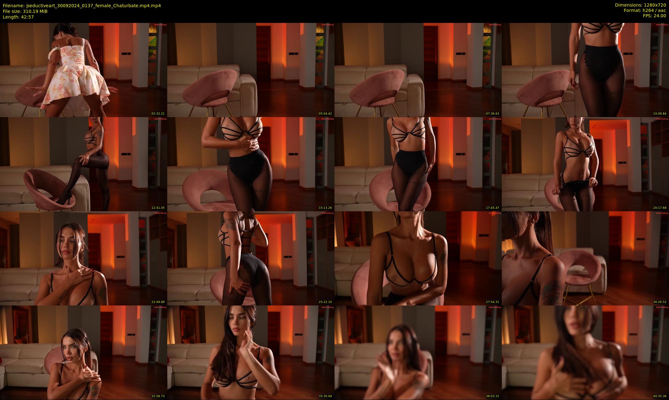jseductiveart — 43 minute Chaturbate female cam show recording, 720p, Sep 30, 2024
