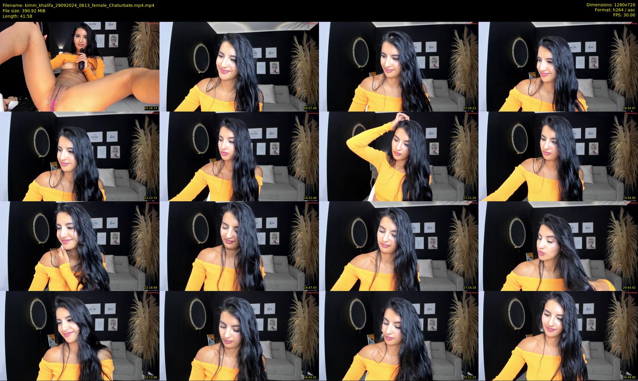 kimm_khalifa — 42 minute Chaturbate female cam show recording, 720p, Sep 29, 2024