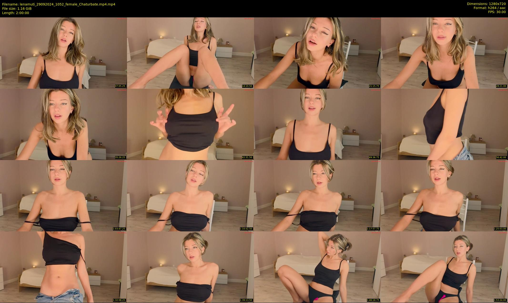 lenamuti — 120 minute Chaturbate female cam show recording, 720p, Sep 29, 2024
