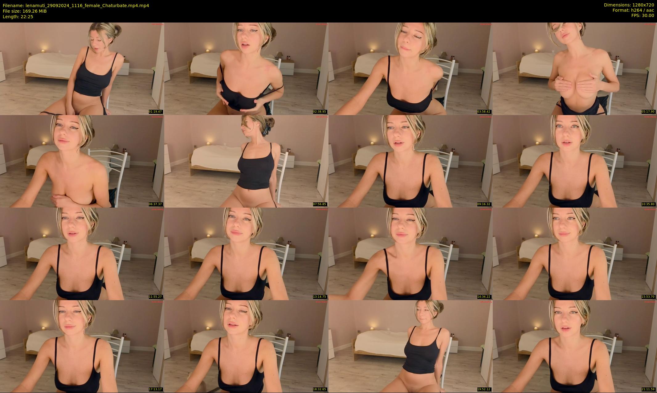 lenamuti — 23 minute Chaturbate female cam show recording, 720p, Sep 29, 2024