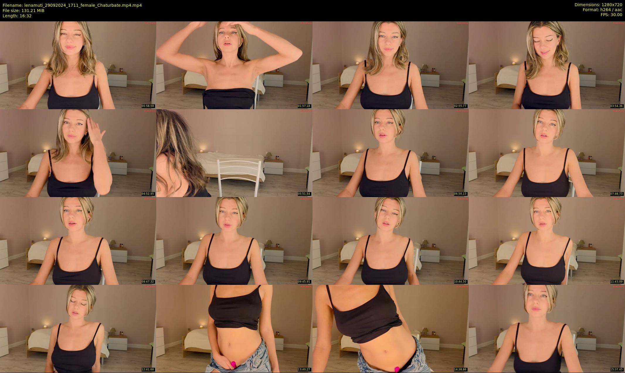 lenamuti — 17 minute Chaturbate female cam show recording, 720p, Sep 29, 2024