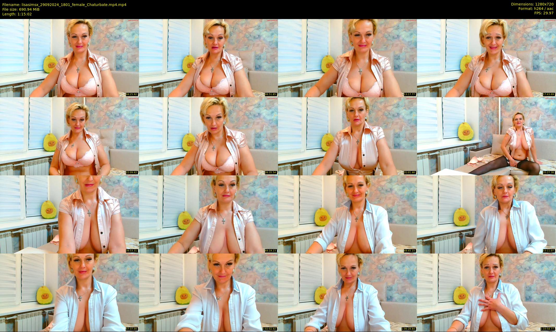 lisasimsx — 76 minute Chaturbate female cam show recording, 720p, Sep 29, 2024