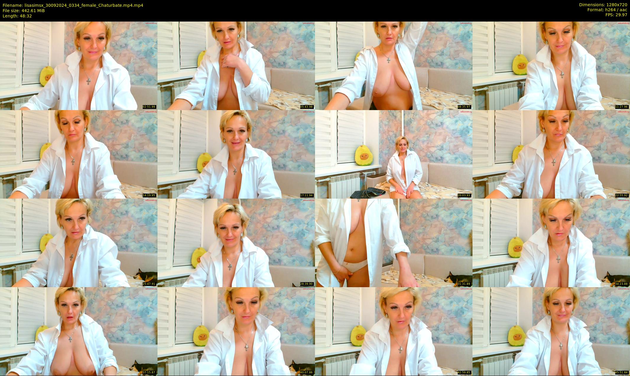 lisasimsx — 49 minute Chaturbate female cam show recording, 720p, Sep 30, 2024