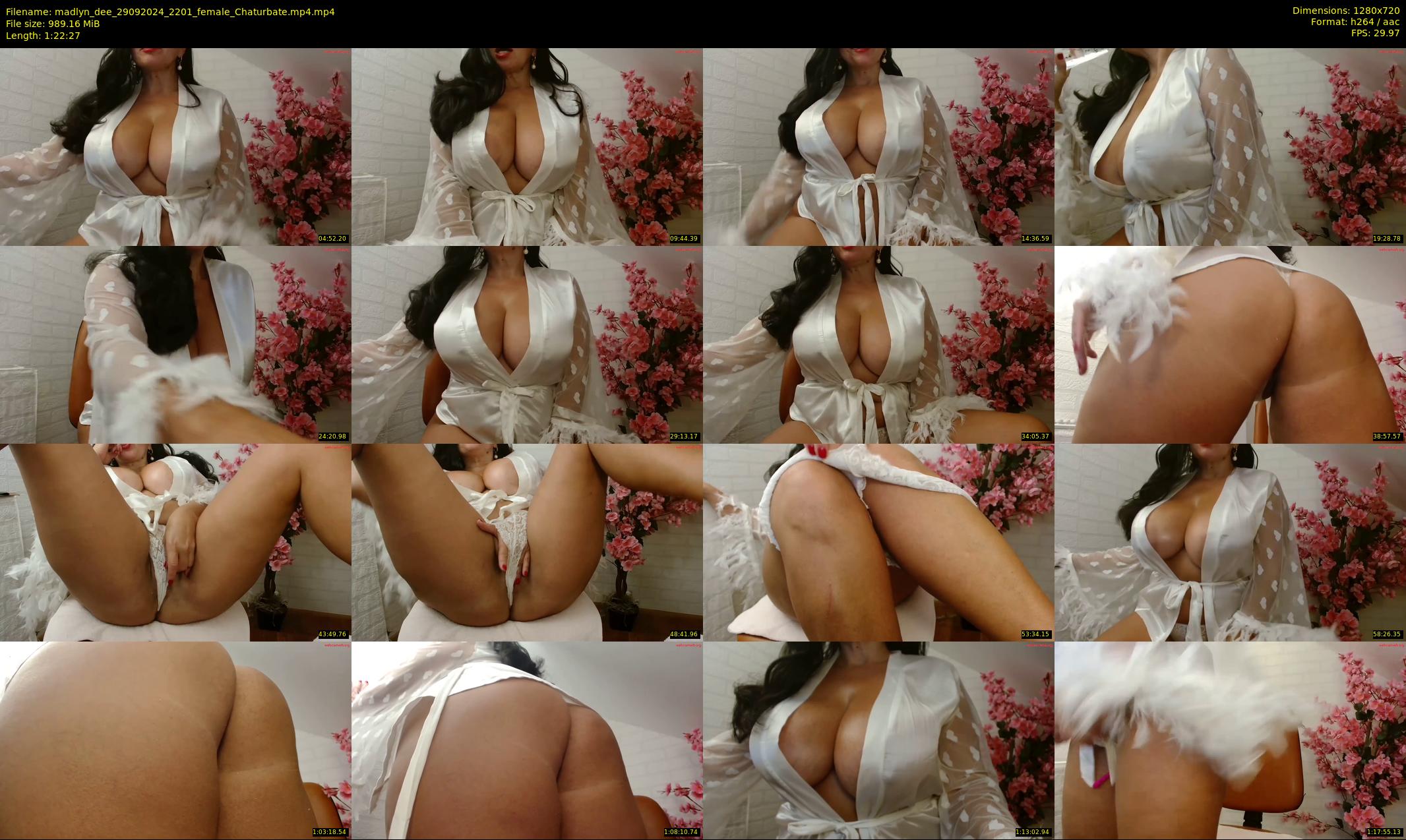 madlyn_dee — 83 minute Chaturbate female cam show recording, 720p, Sep 29, 2024