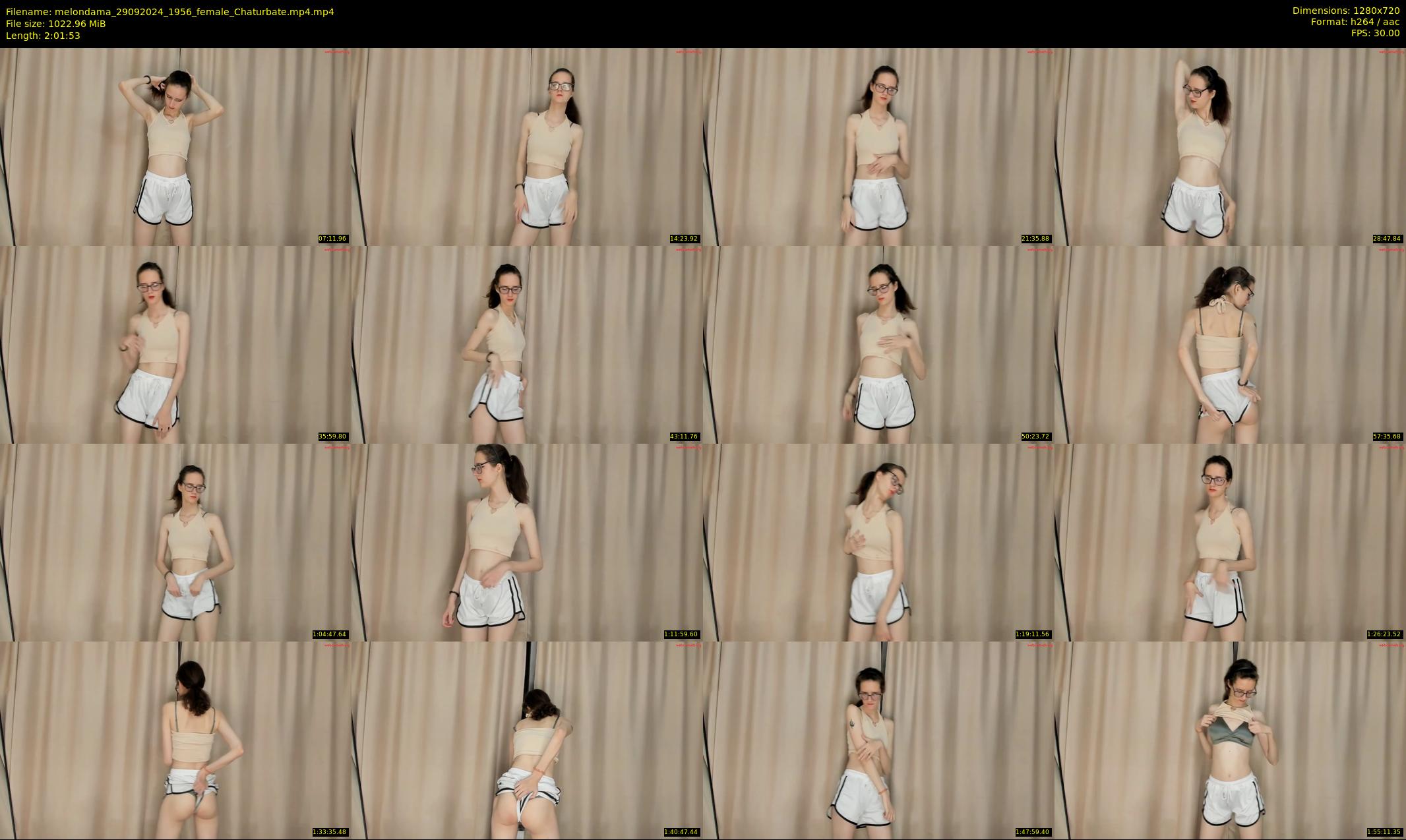 melondama — 122 minute Chaturbate female cam show recording, 720p, Sep 29, 2024
