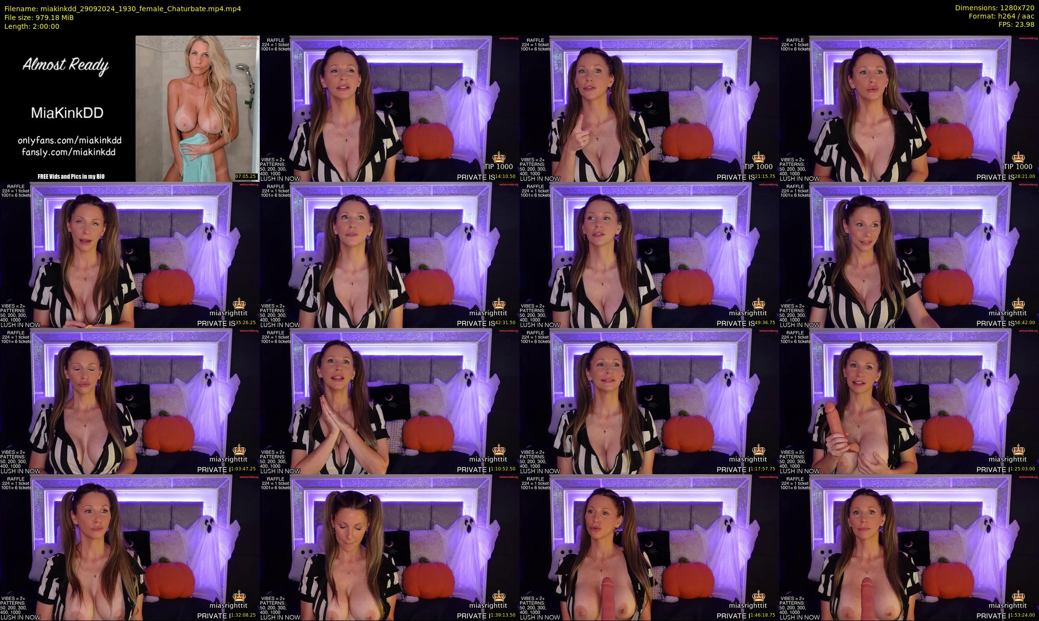 miakinkdd — 120 minute Chaturbate female cam show recording, 720p, Sep 29, 2024