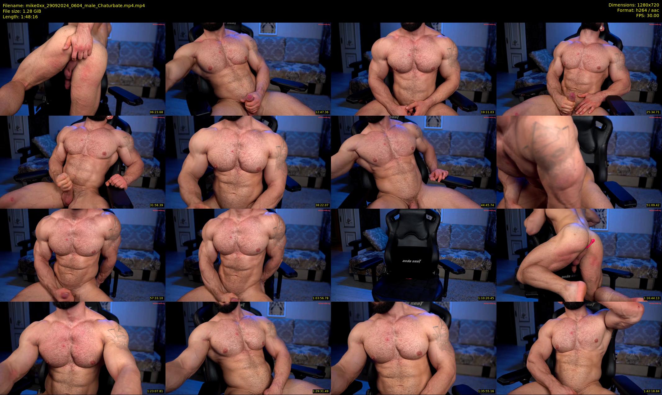 mike0xx — 109 minute Chaturbate male cam show recording, 720p, Sep 29, 2024