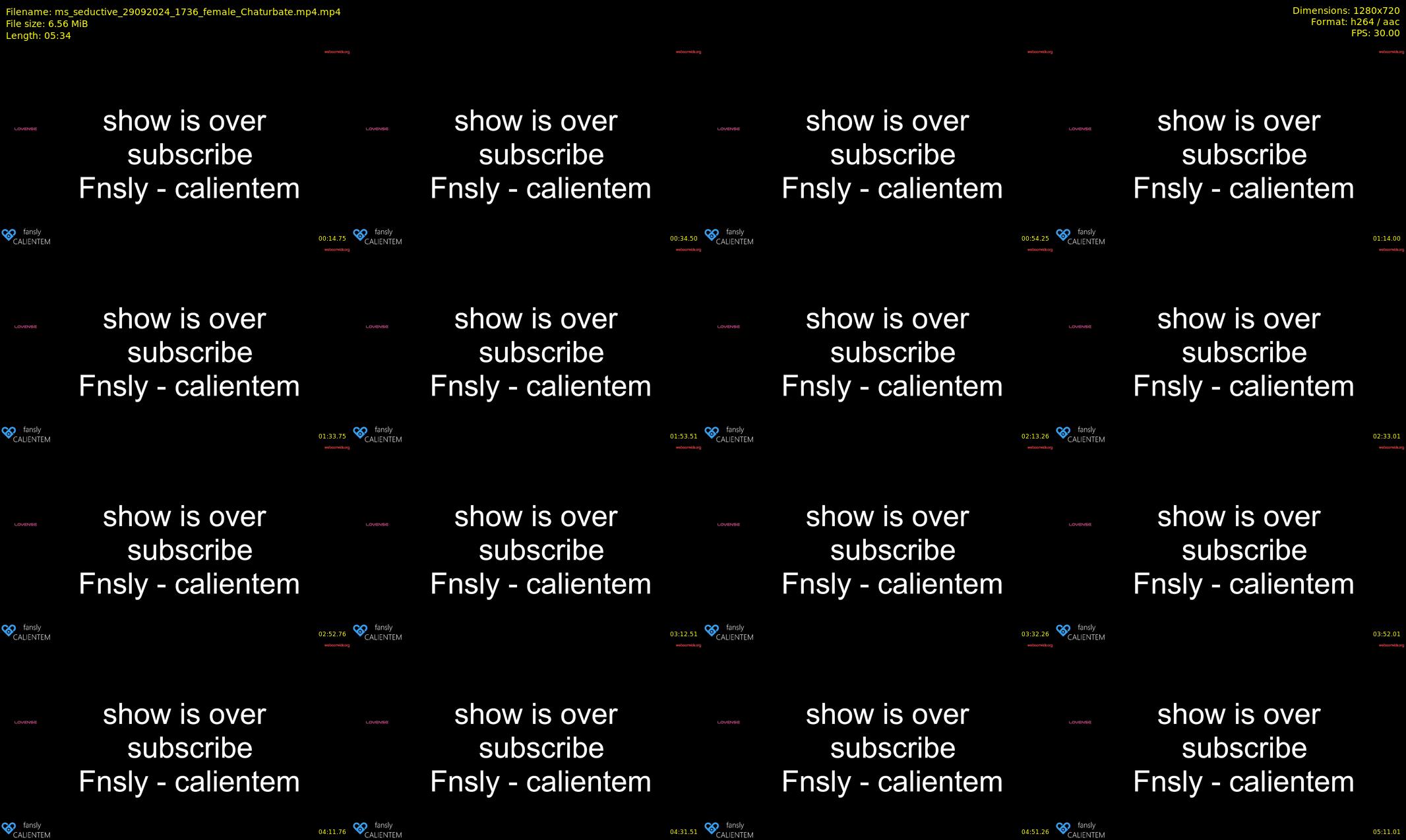 ms_seductive — 6 minute Chaturbate female cam show recording, 720p, Sep 29, 2024