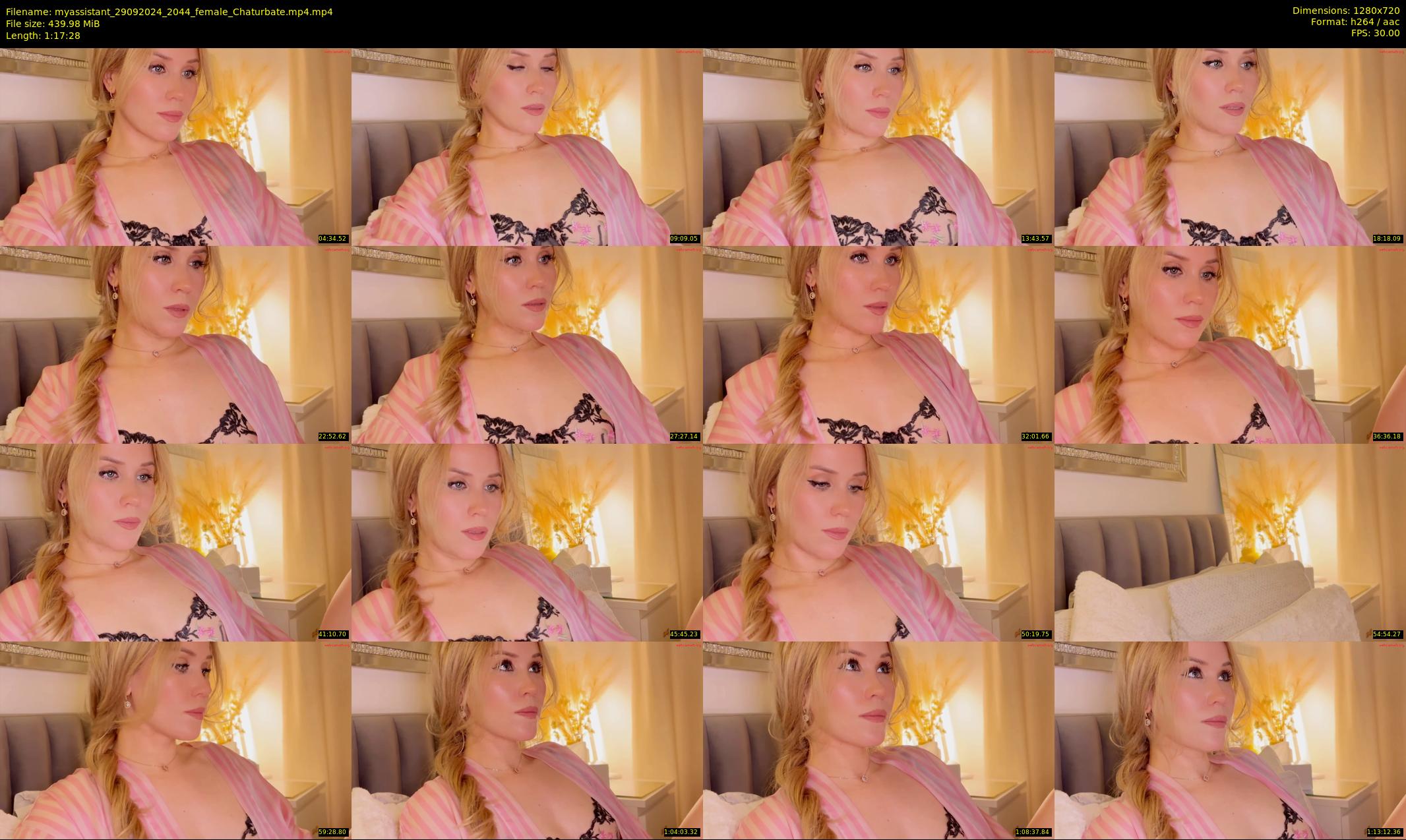 myassistant — 78 minute Chaturbate female cam show recording, 720p, Sep 29, 2024
