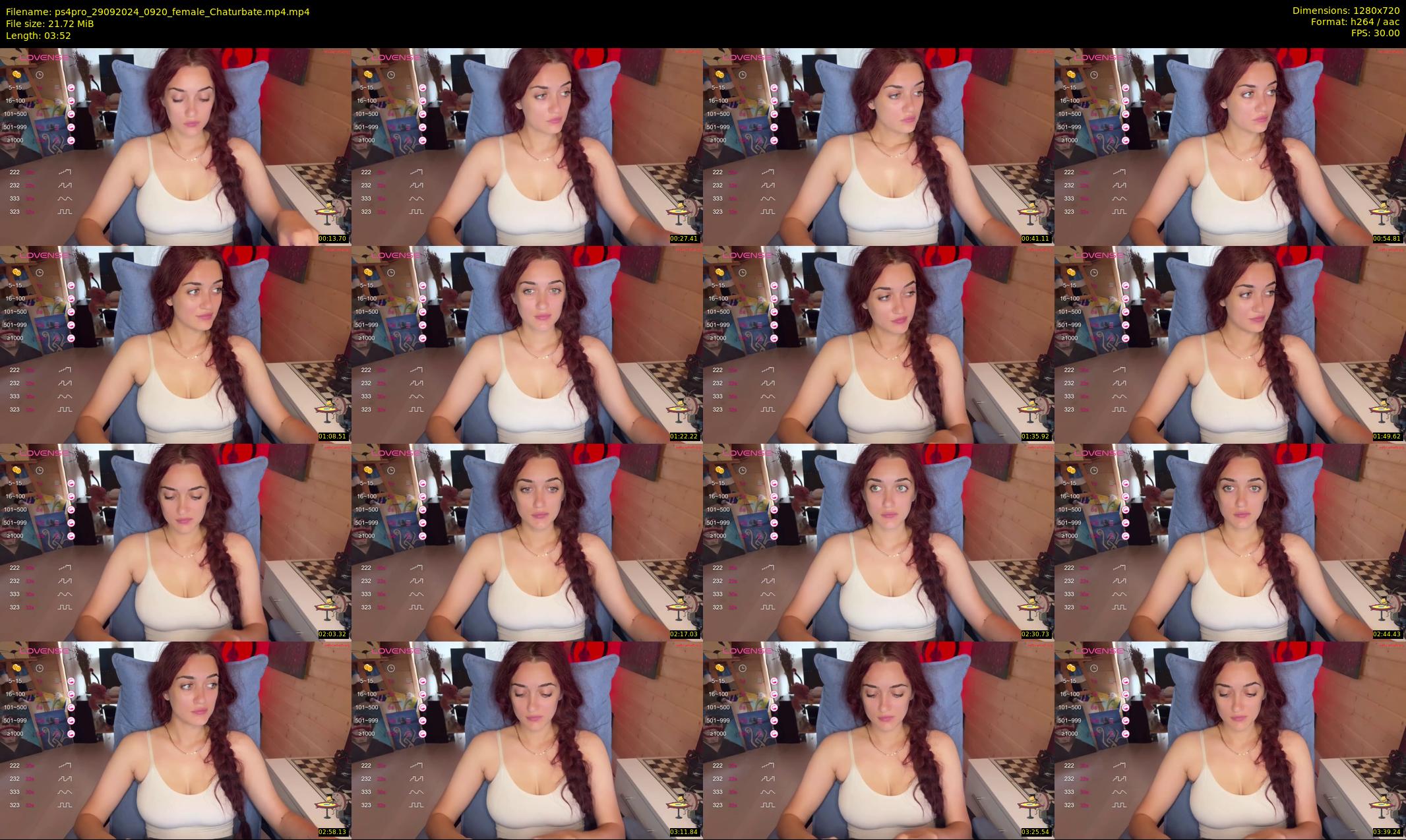 ps4pro — 4 minute Chaturbate female cam show recording, 720p, Sep 29, 2024