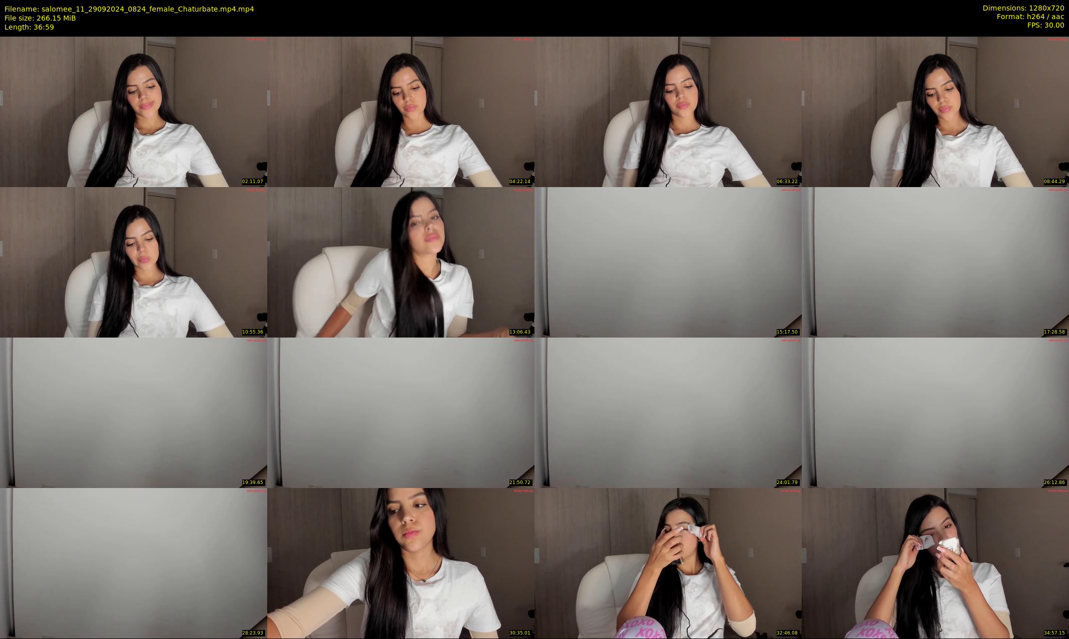 salomee_11 — 37 minute Chaturbate female cam show recording, 720p, Sep 29, 2024