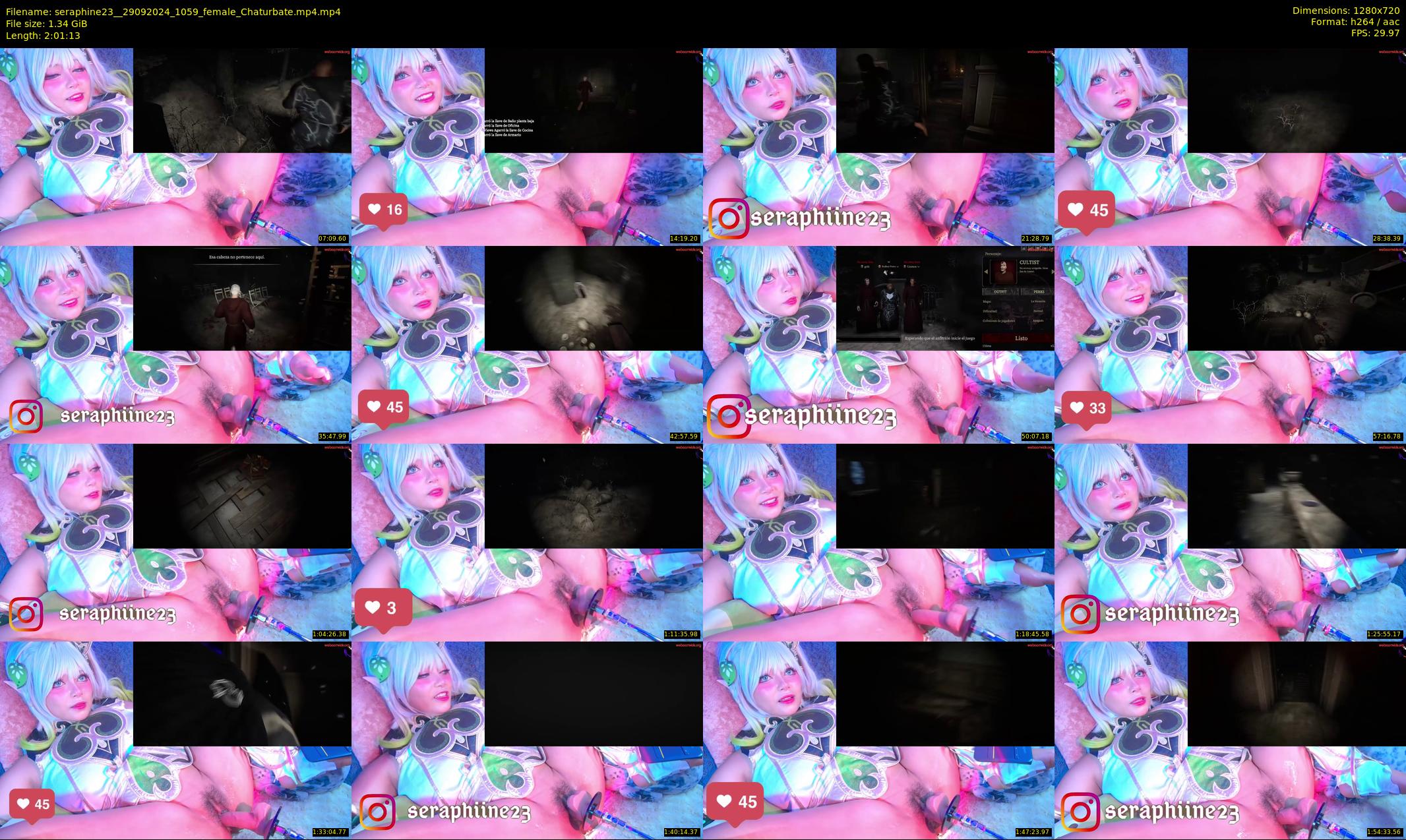 seraphine23_ — 122 minute Chaturbate female cam show recording, 720p, Sep 29, 2024