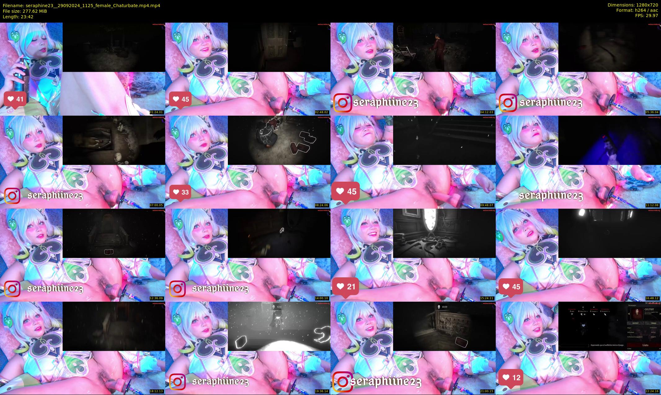 seraphine23_ — 24 minute Chaturbate female cam show recording, 720p, Sep 29, 2024