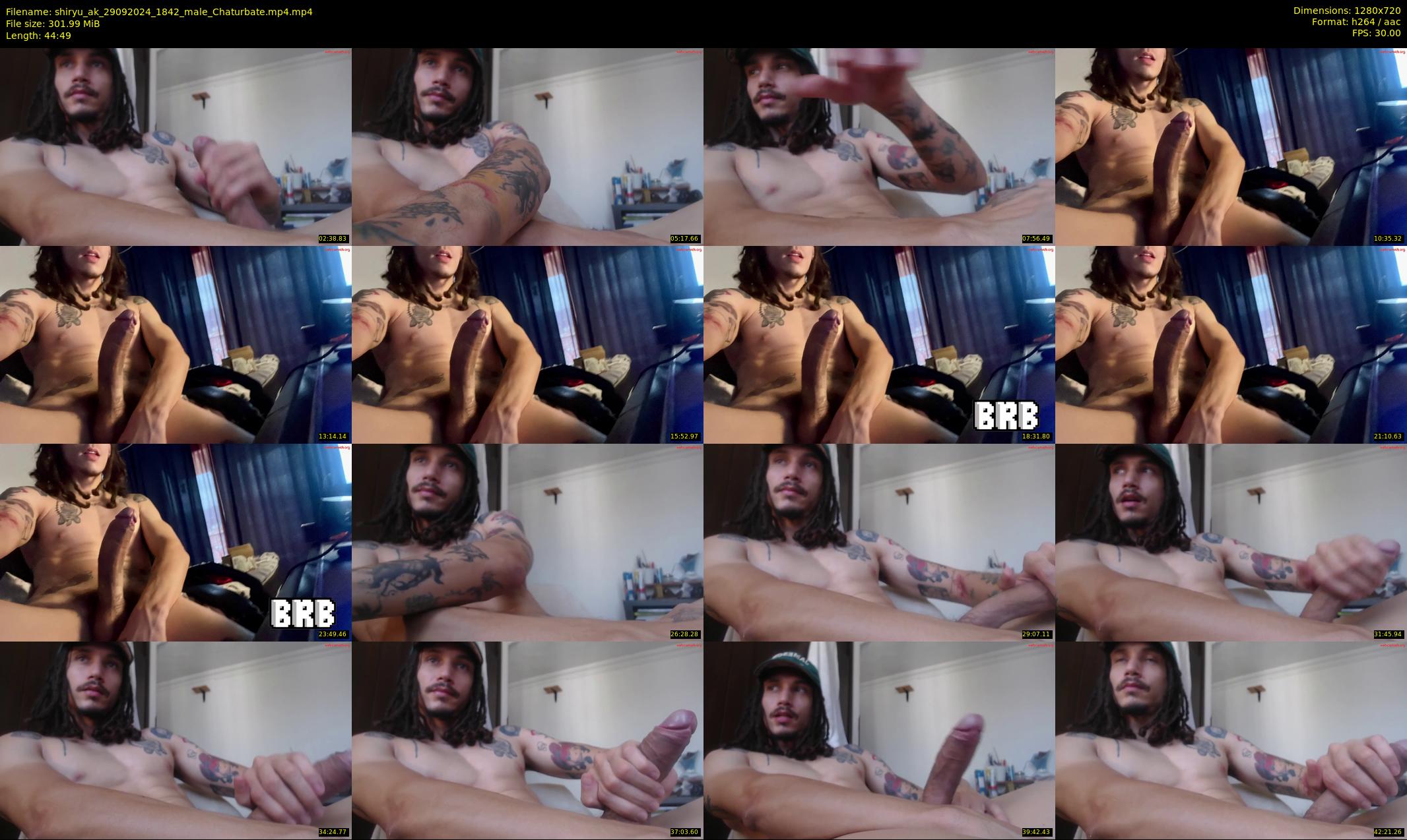 shiryu_ak — 45 minute Chaturbate male cam show recording, 720p, Sep 29, 2024