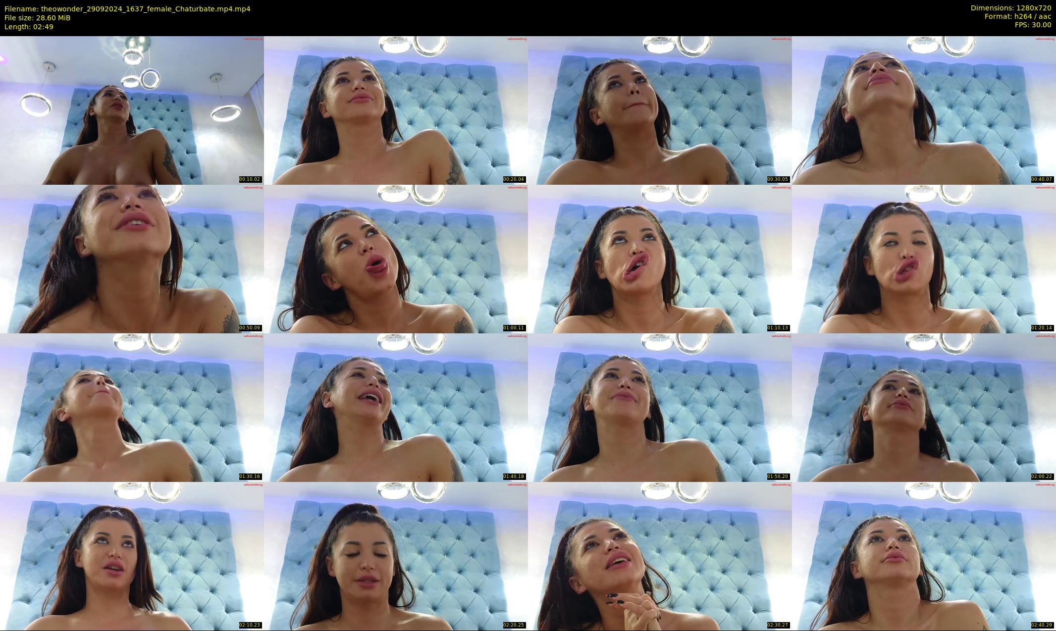 theowonder — 3 minute Chaturbate female cam show recording, 720p, Sep 29, 2024