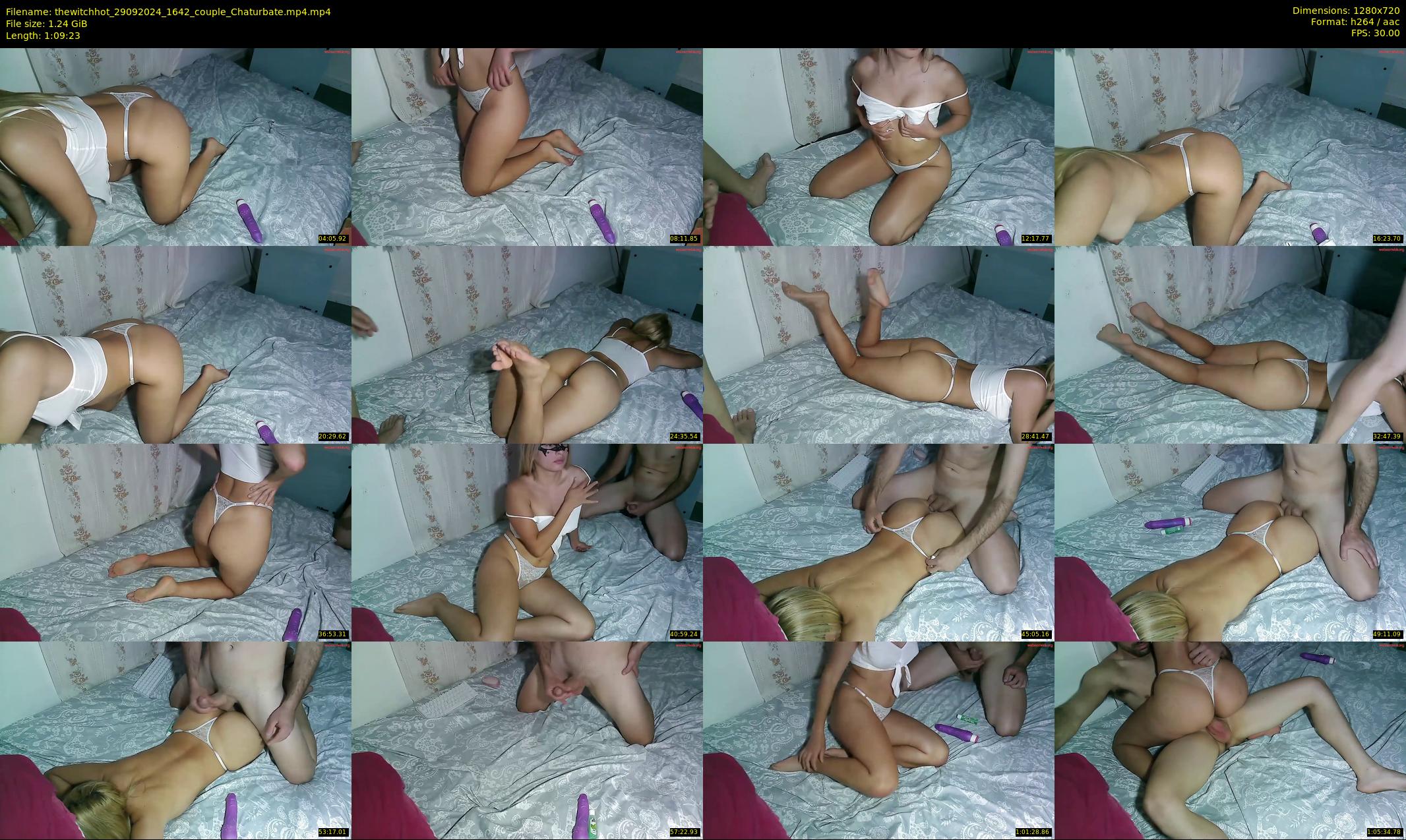 thewitchhot — 70 minute Chaturbate couple cam show recording, 720p, Sep 29, 2024