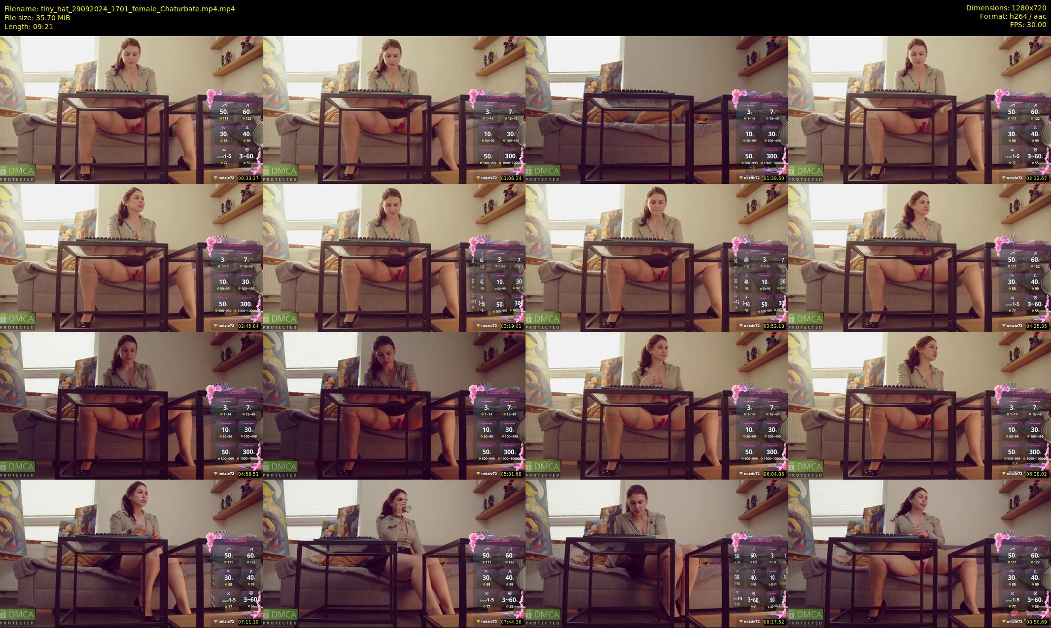 tiny_hat — 10 minute Chaturbate female cam show recording, 720p, Sep 29, 2024