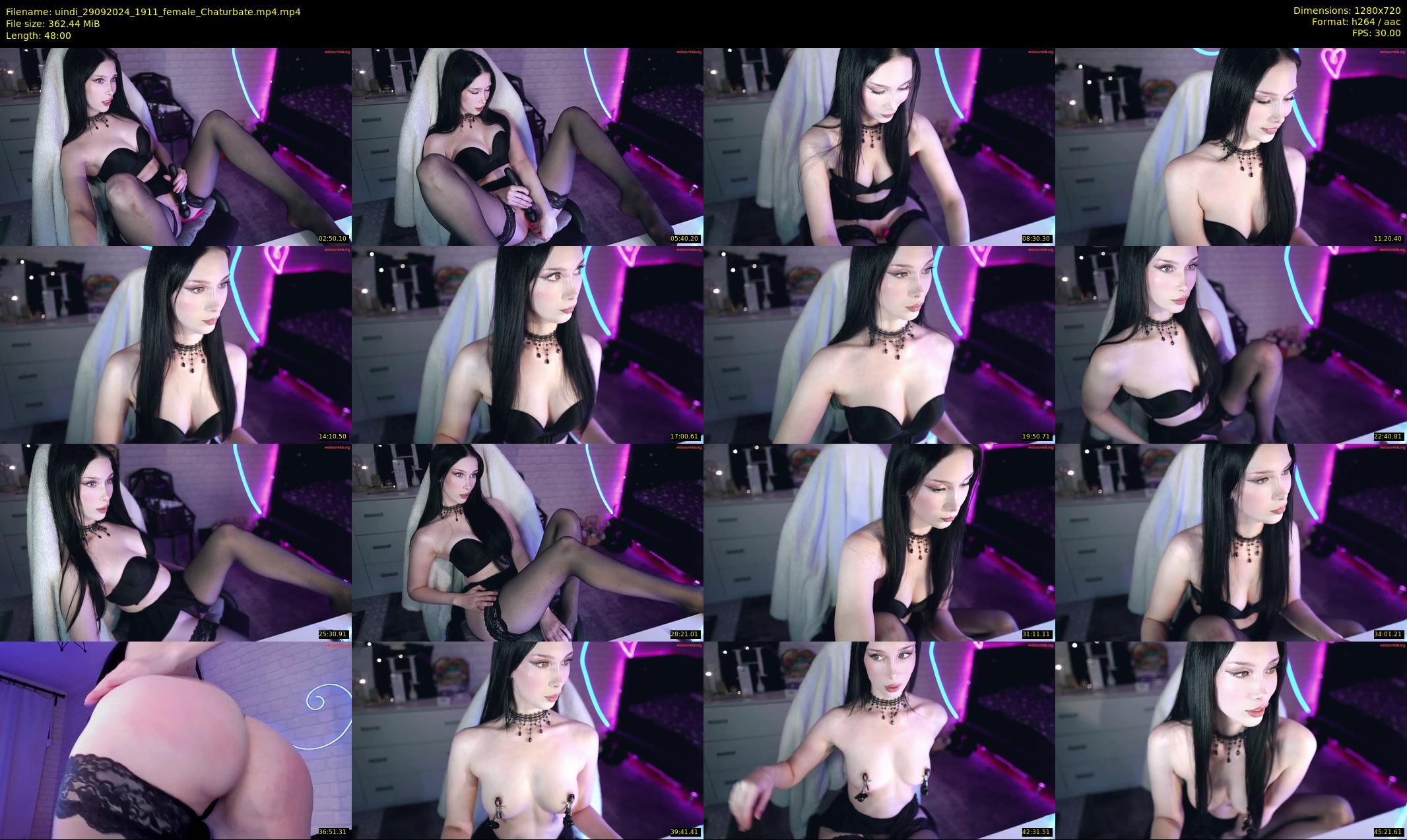 uindi — 48 minute Chaturbate female cam show recording, 720p, Sep 29, 2024