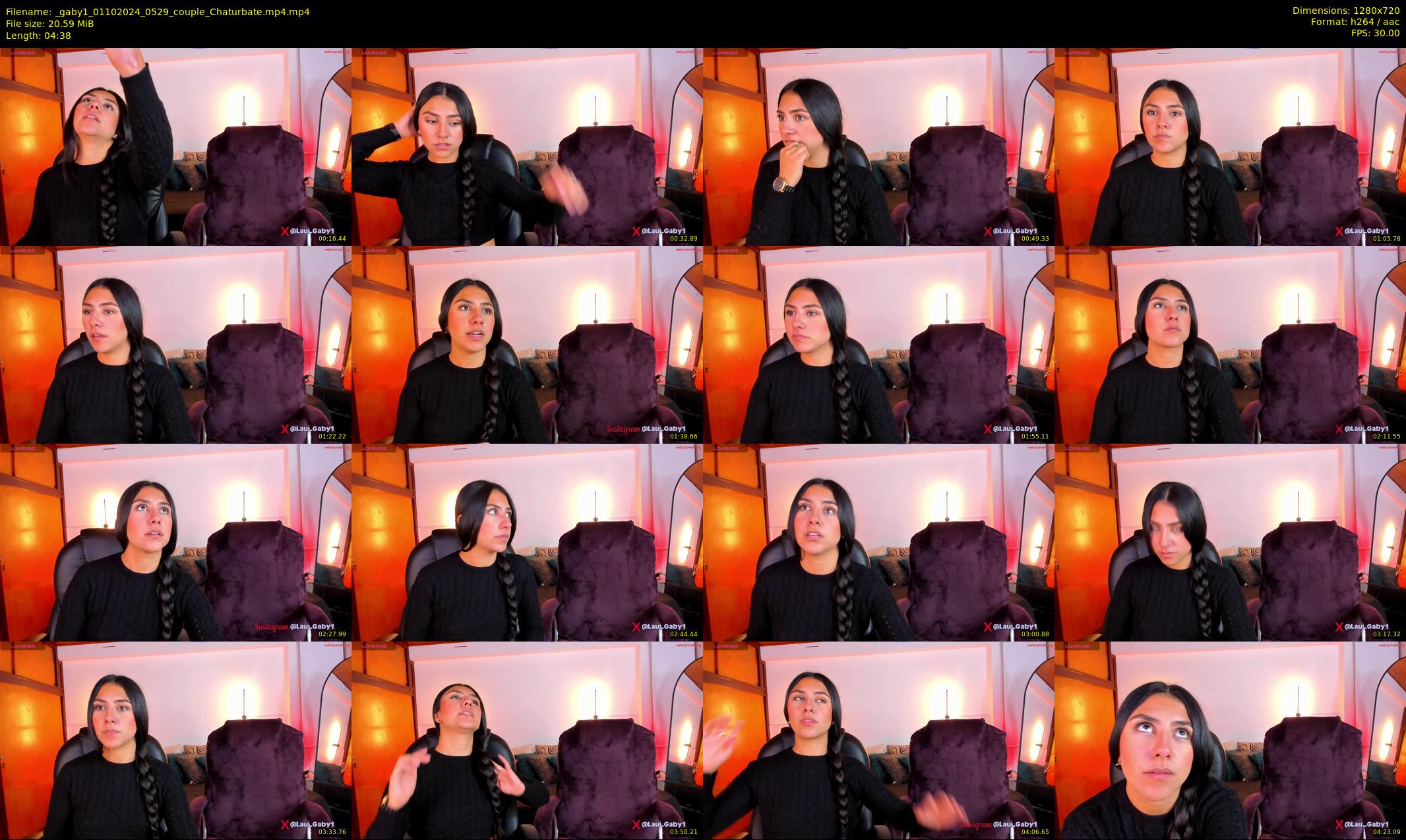_gaby1 — 5 minute Chaturbate female cam show recording, 720p, Oct 1, 2024