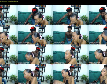 afro_happy__06 — 14 minute Chaturbate couple cam show recording, 720p, Sep 30, 2024