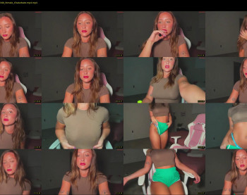 alex499990 — 26 minute Chaturbate female cam show recording, 720p, Oct 1, 2024