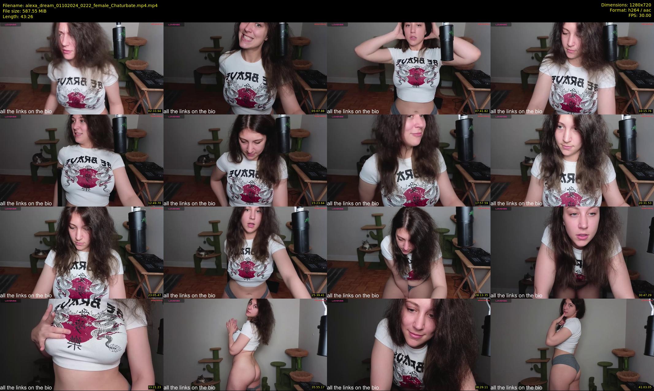 alexa_dream — 44 minute Chaturbate female cam show recording, 720p, Oct 1, 2024
