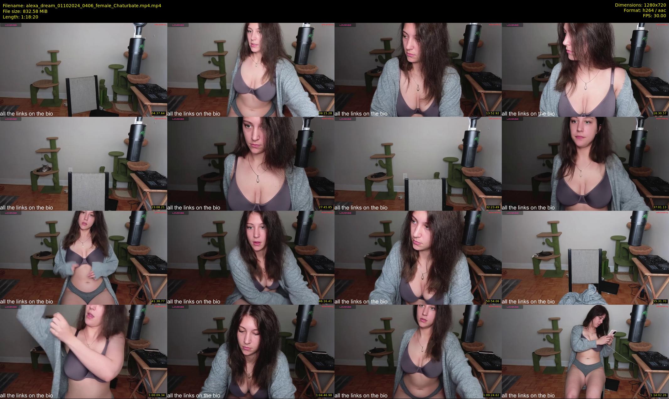 alexa_dream — 79 minute Chaturbate female cam show recording, 720p, Oct 1, 2024