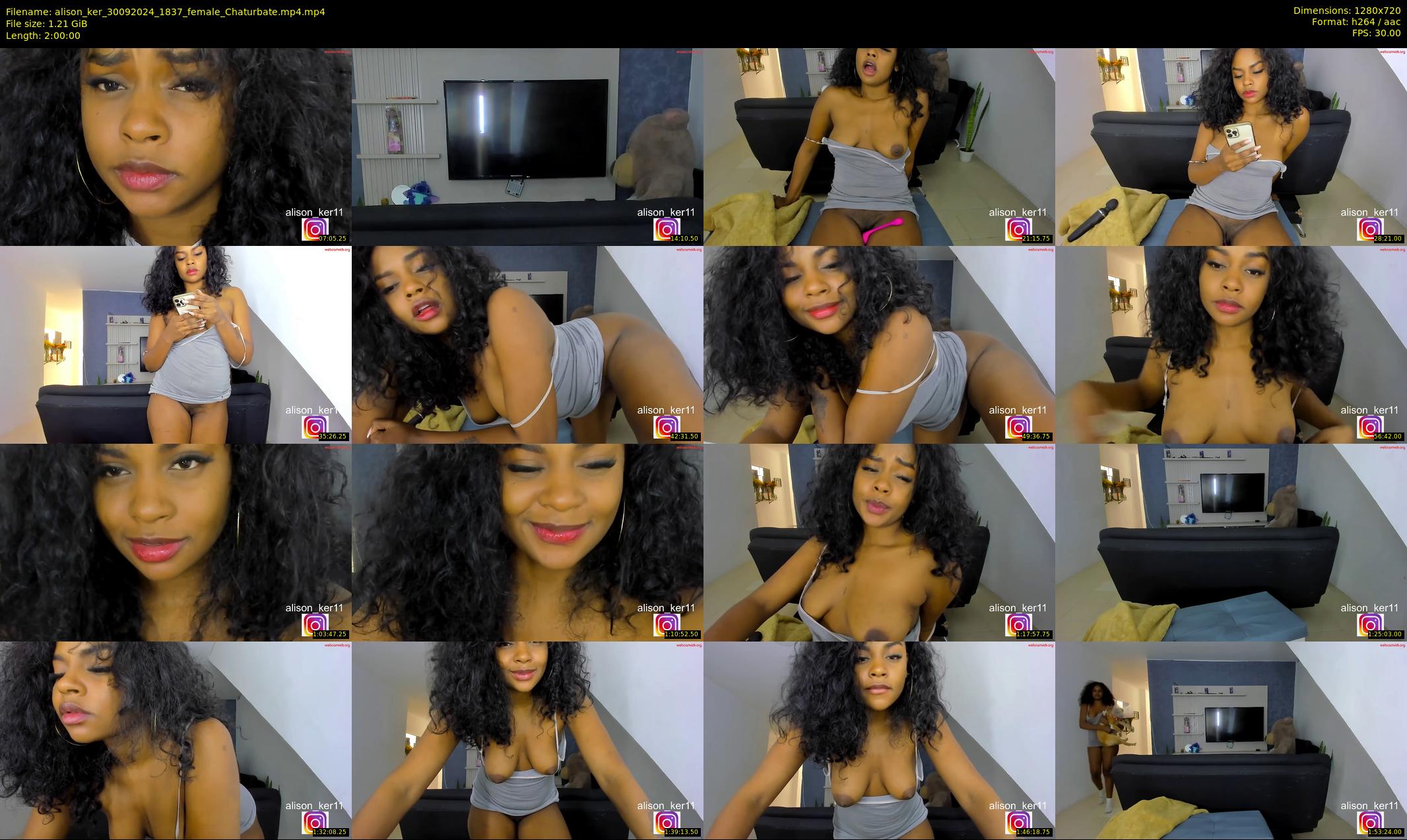 alison_ker — 120 minute Chaturbate female cam show recording, 720p, Sep 30, 2024