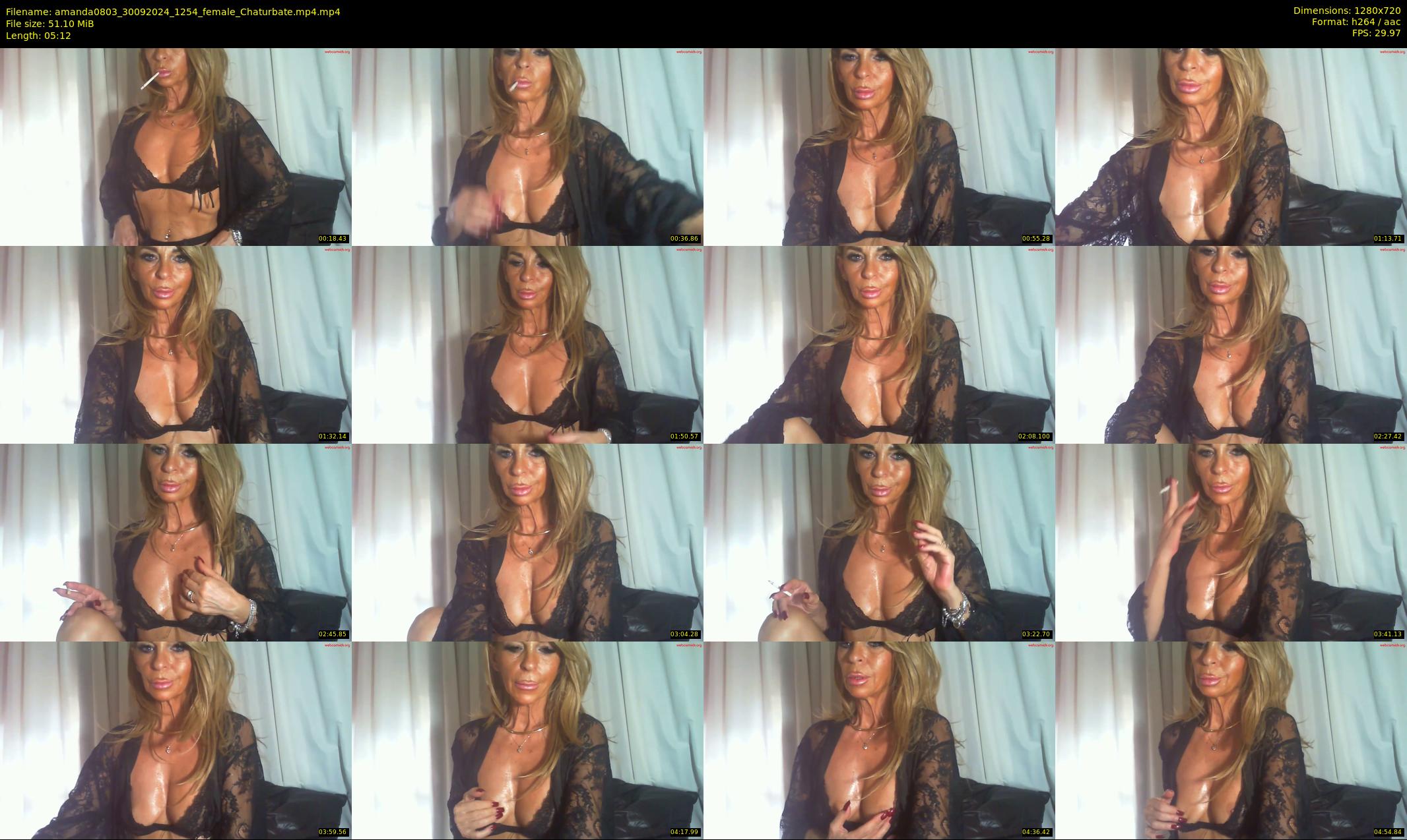 amanda0803 — 6 minute Chaturbate female cam show recording, 720p, Sep 30, 2024