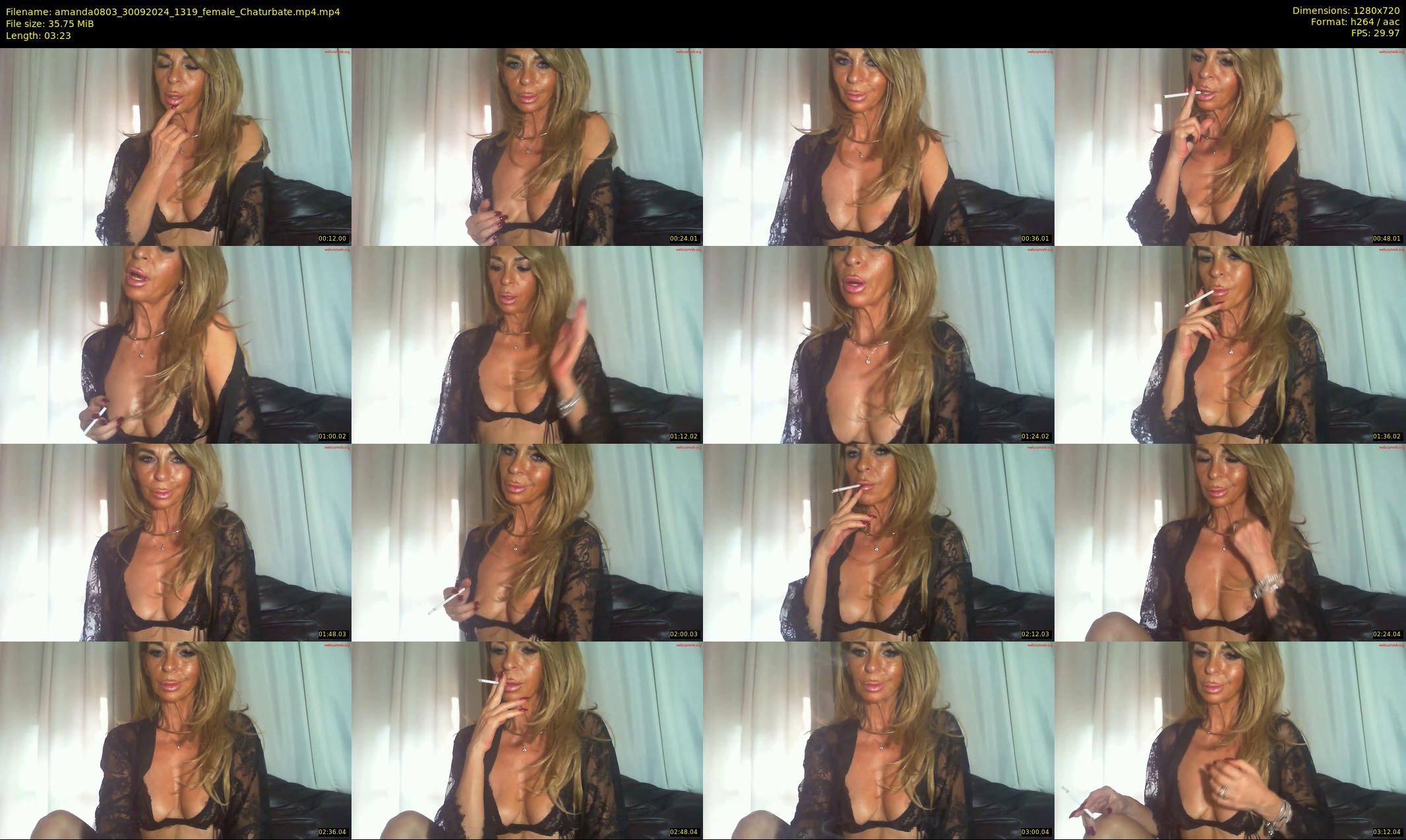 amanda0803 — 4 minute Chaturbate female cam show recording, 720p, Sep 30, 2024