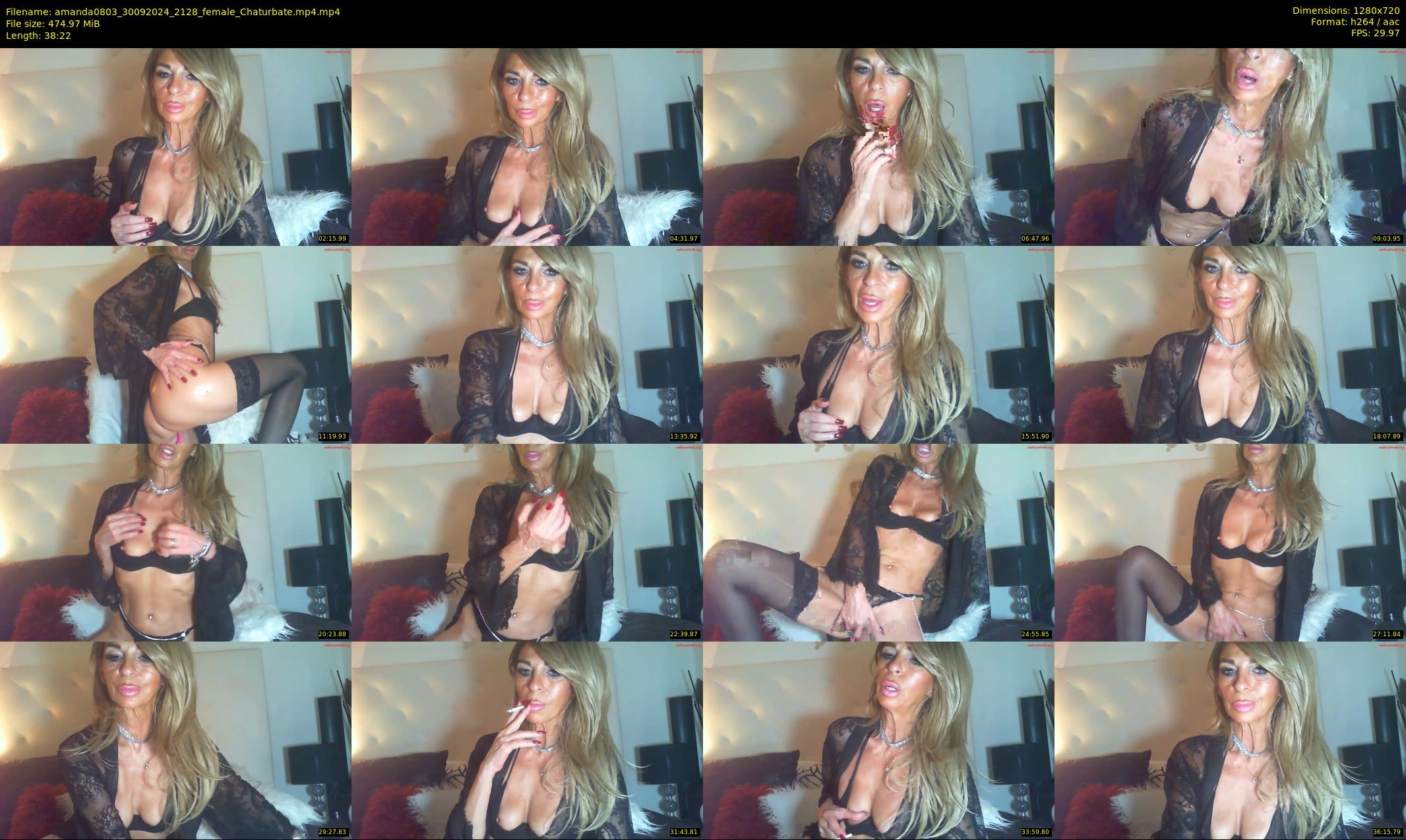 amanda0803 — 39 minute Chaturbate female cam show recording, 720p, Sep 30, 2024