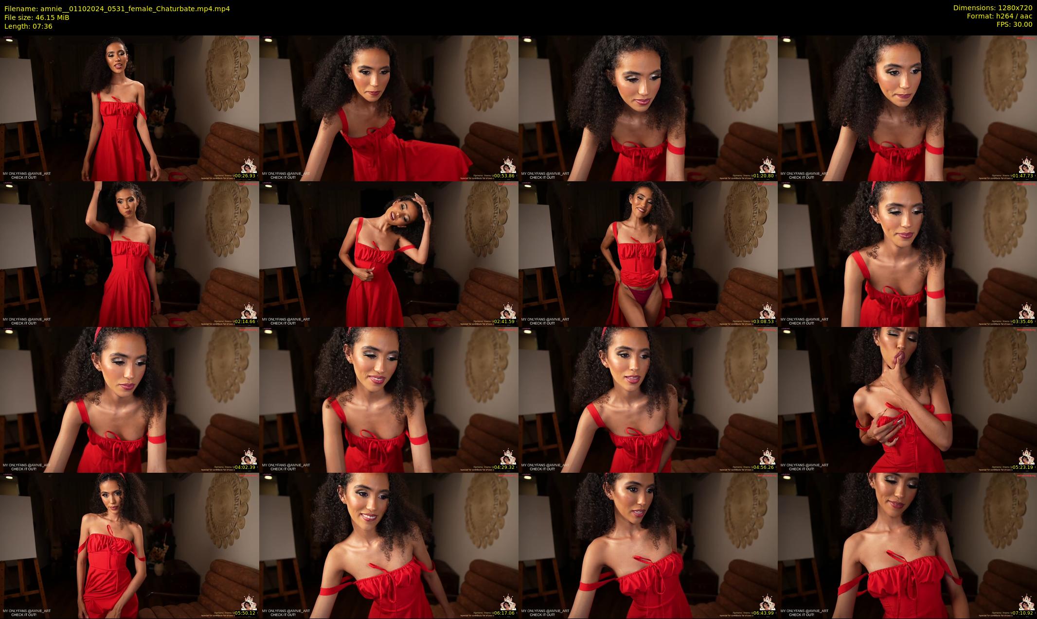 amnie_ — 8 minute Chaturbate female cam show recording, 720p, Oct 1, 2024