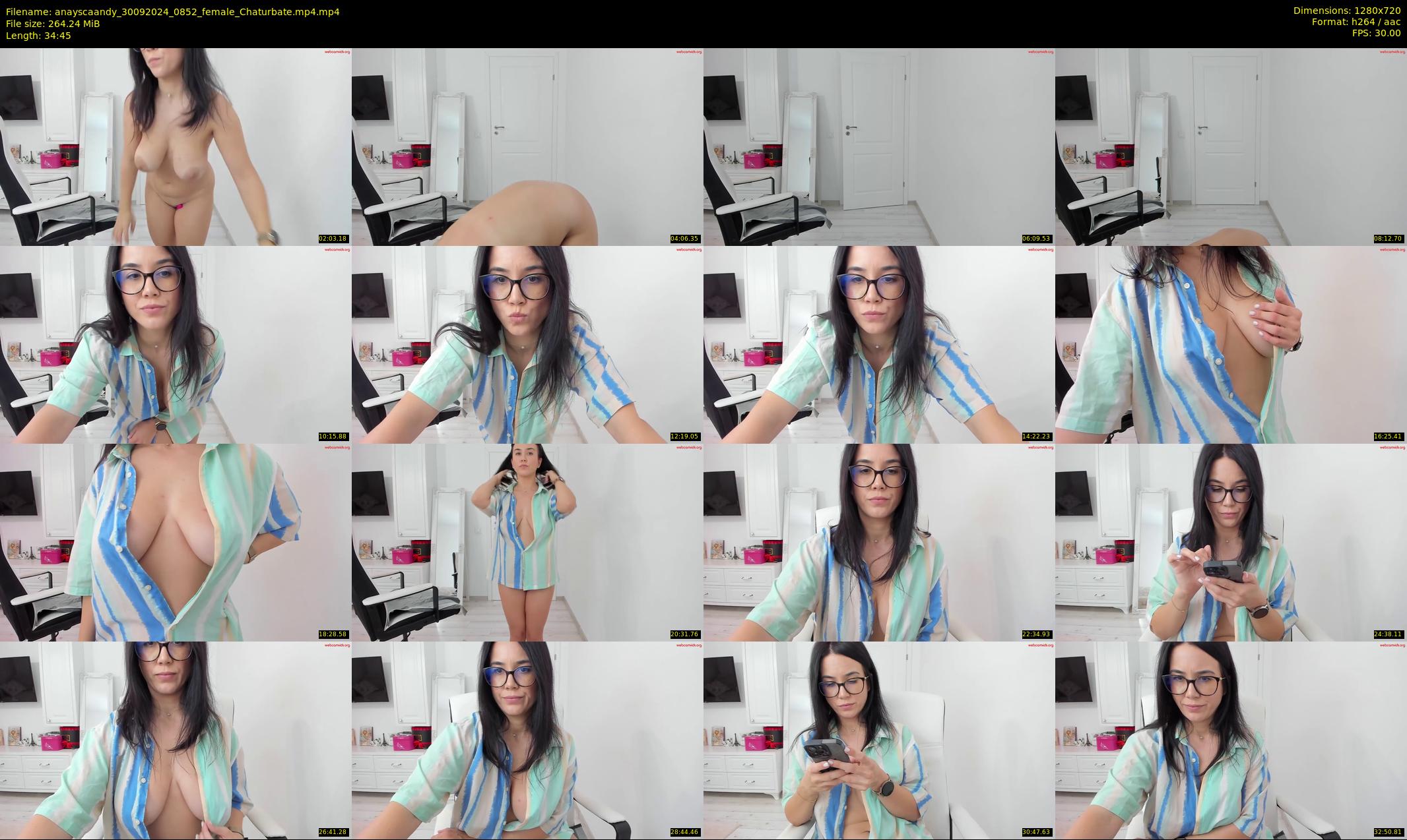 anayscaandy — 35 minute Chaturbate female cam show recording, 720p, Sep 30, 2024