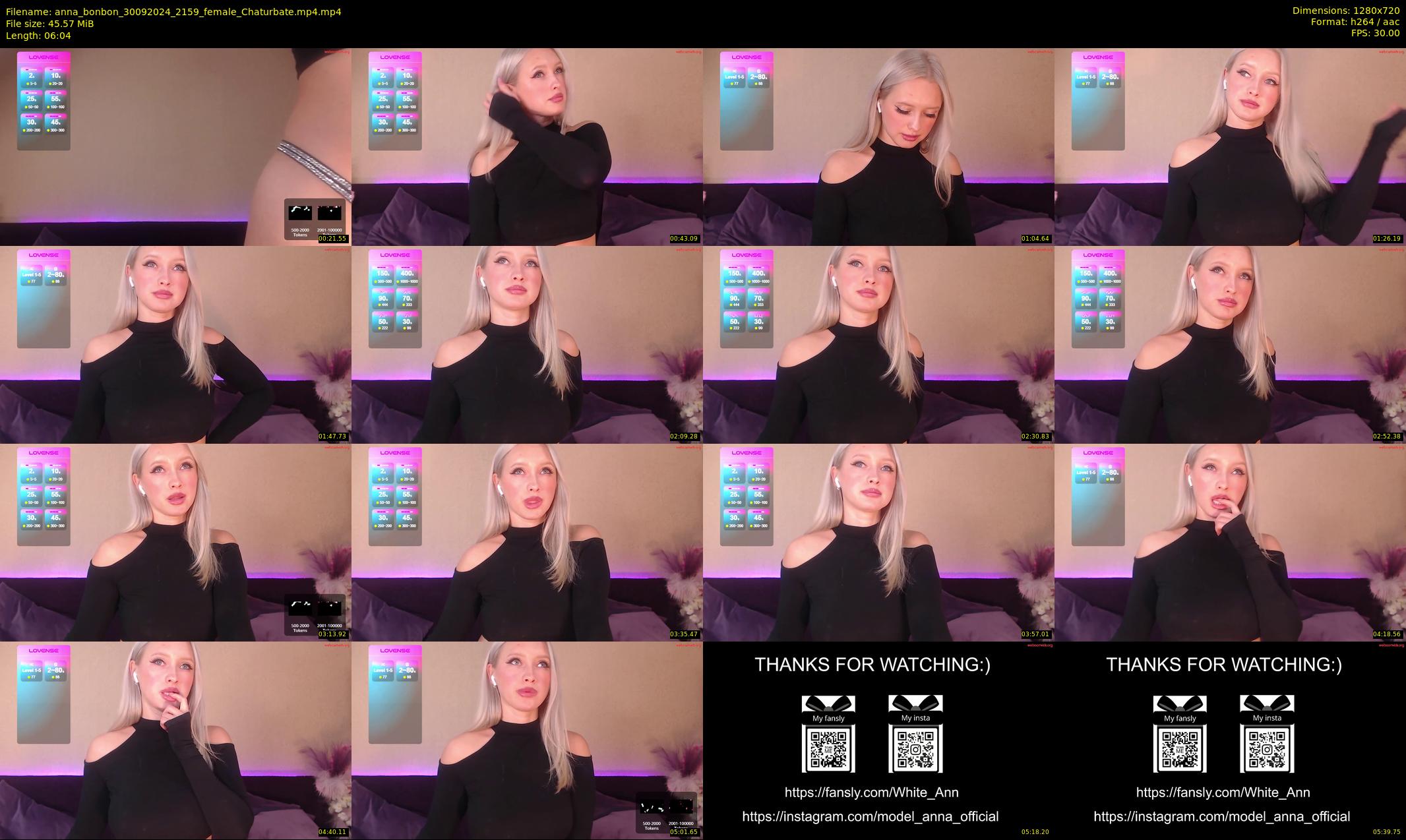 anna_bonbon — 7 minute Chaturbate female cam show recording, 720p, Sep 30, 2024