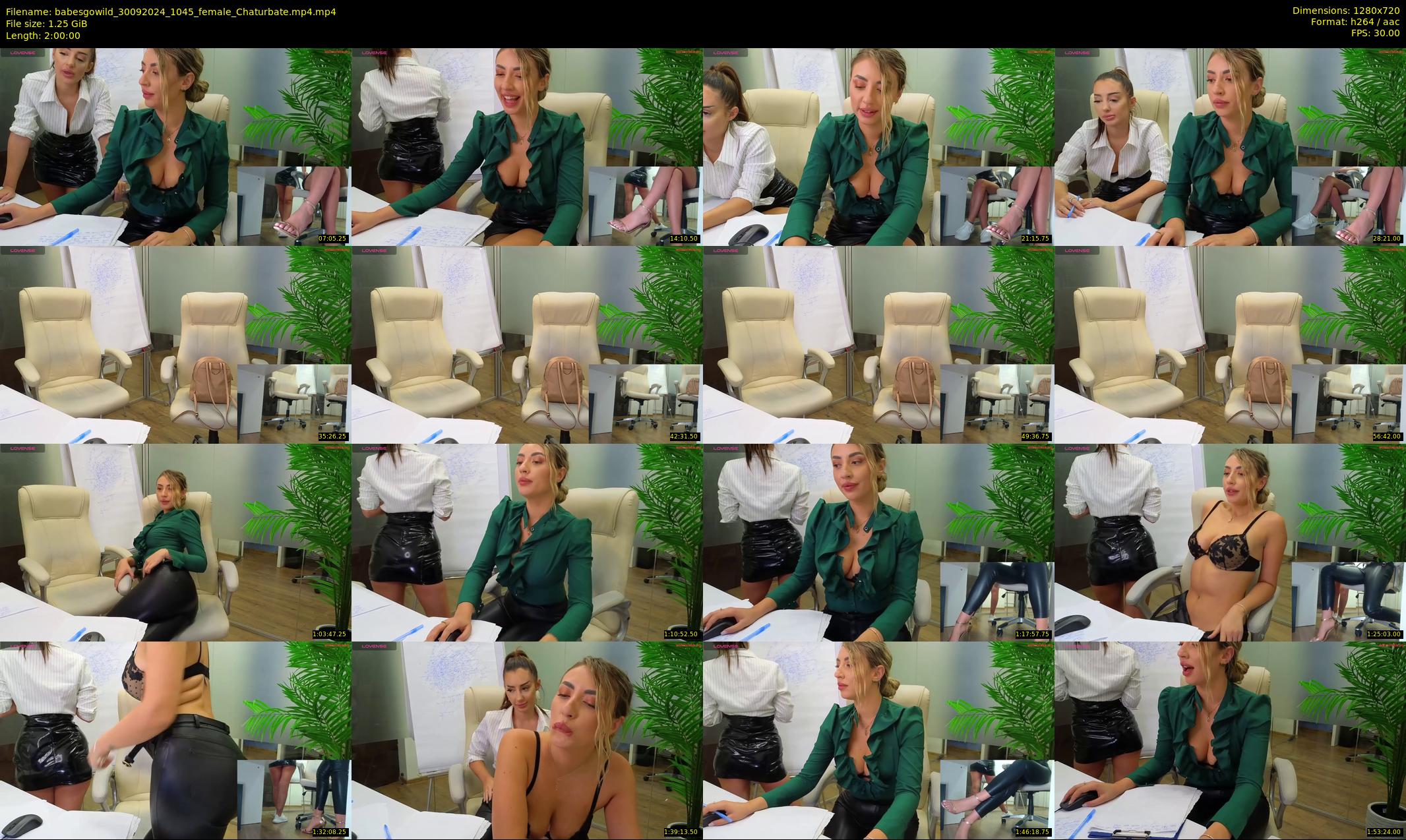 babesgowild — 120 minute Chaturbate couple cam show recording, 720p, Sep 30, 2024