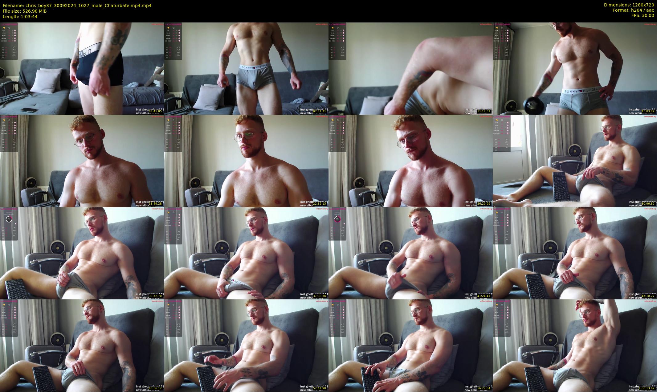 chris_boy37 — 64 minute Chaturbate male cam show recording, 720p, Sep 30, 2024