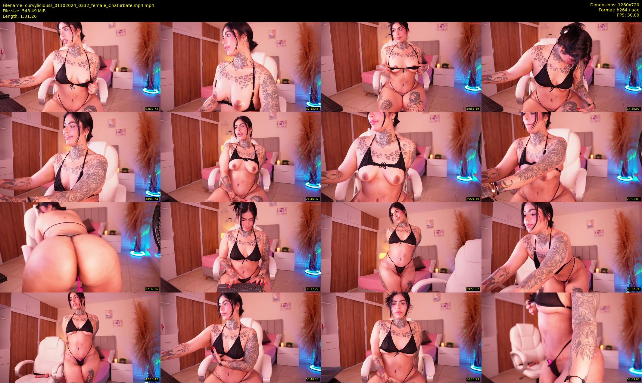 curvyliciouss — 62 minute Chaturbate female cam show recording, 720p, Oct 1, 2024