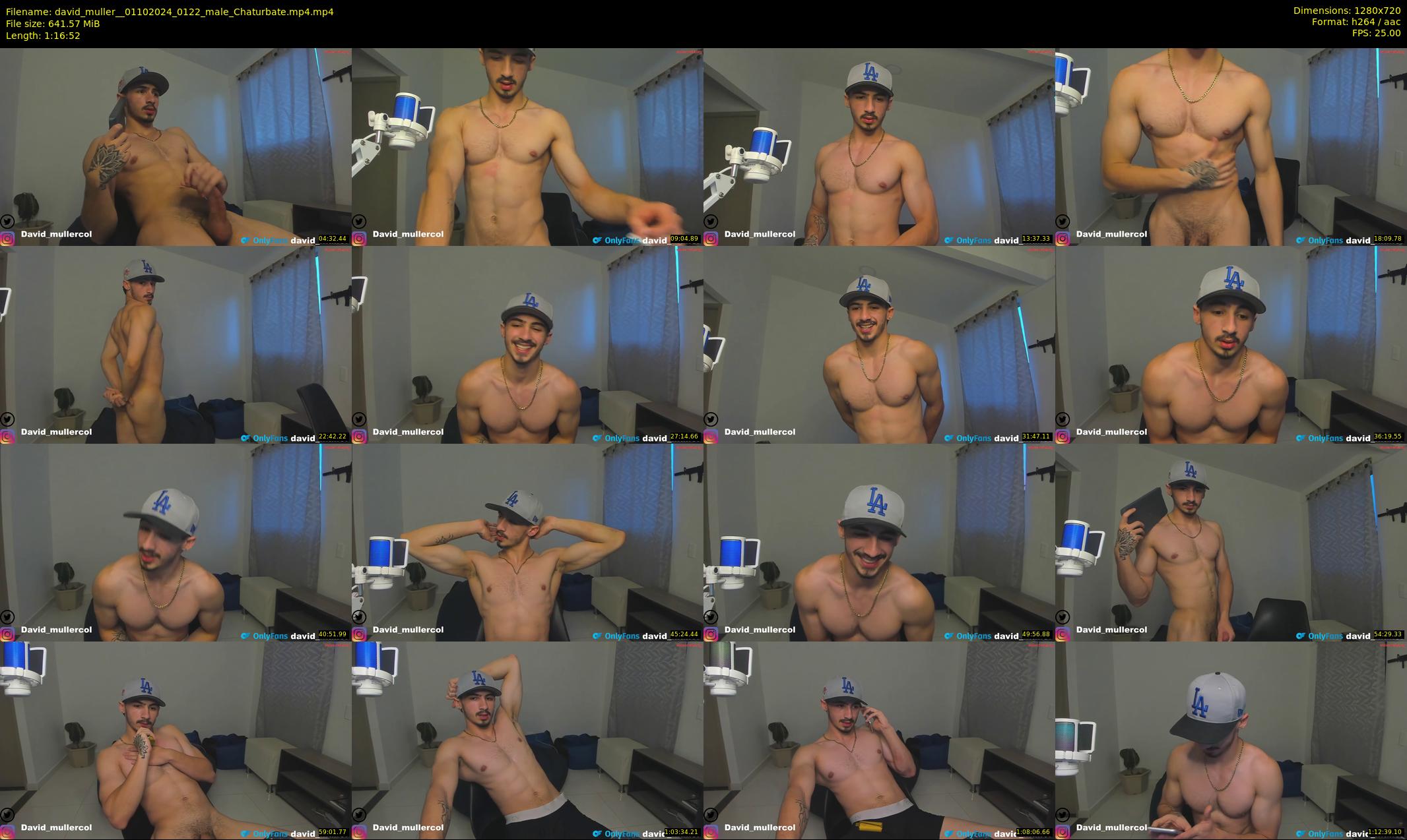 david_muller_ — 77 minute Chaturbate male cam show recording, 720p, Oct 1, 2024