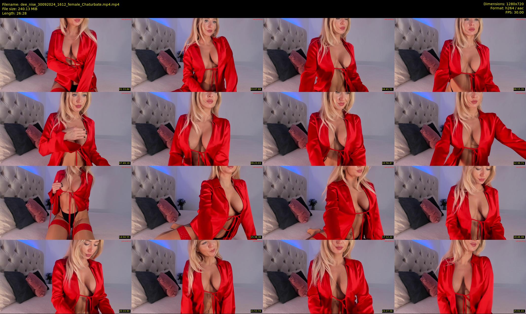 dee_nise — 27 minute Chaturbate female cam show recording, 720p, Sep 30, 2024